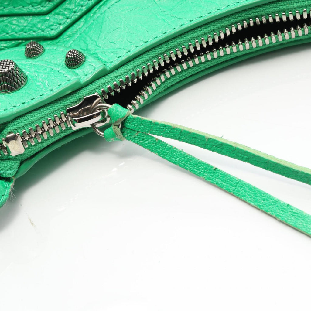 BLCG LE CAGOLE shoulder bag, leather, women's, green