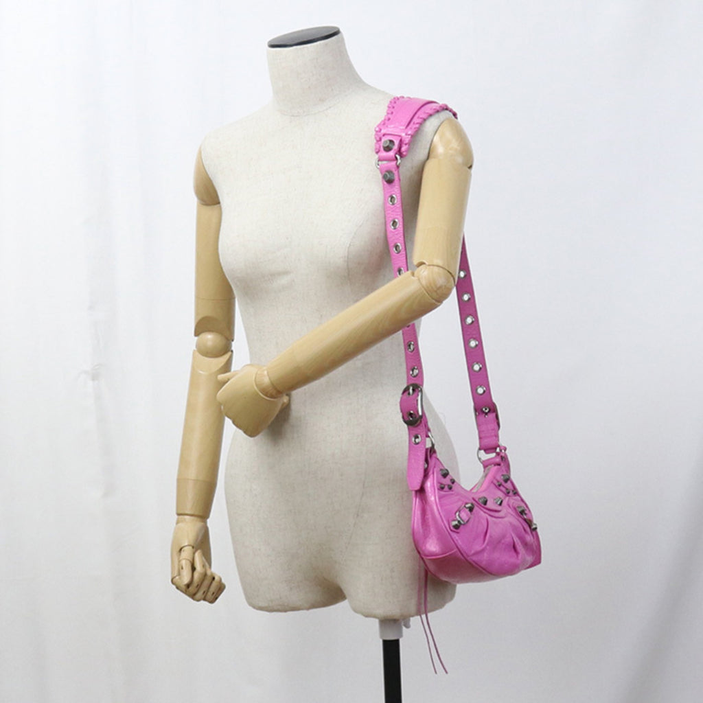 BLCG Le Cagole Shoulder Bag BG95282 671309 XS Women's Pink