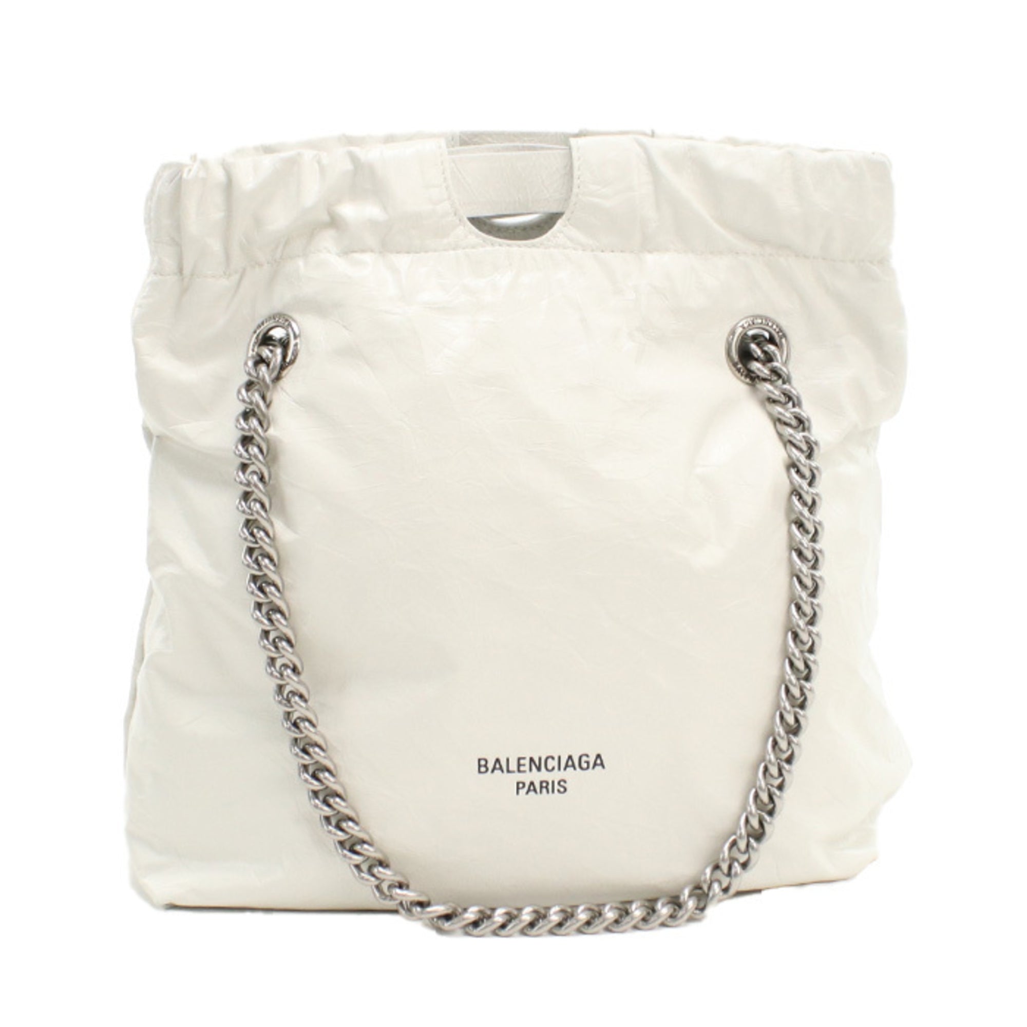 BLCG CRUSH Small Tote Bag 742942 Women's White