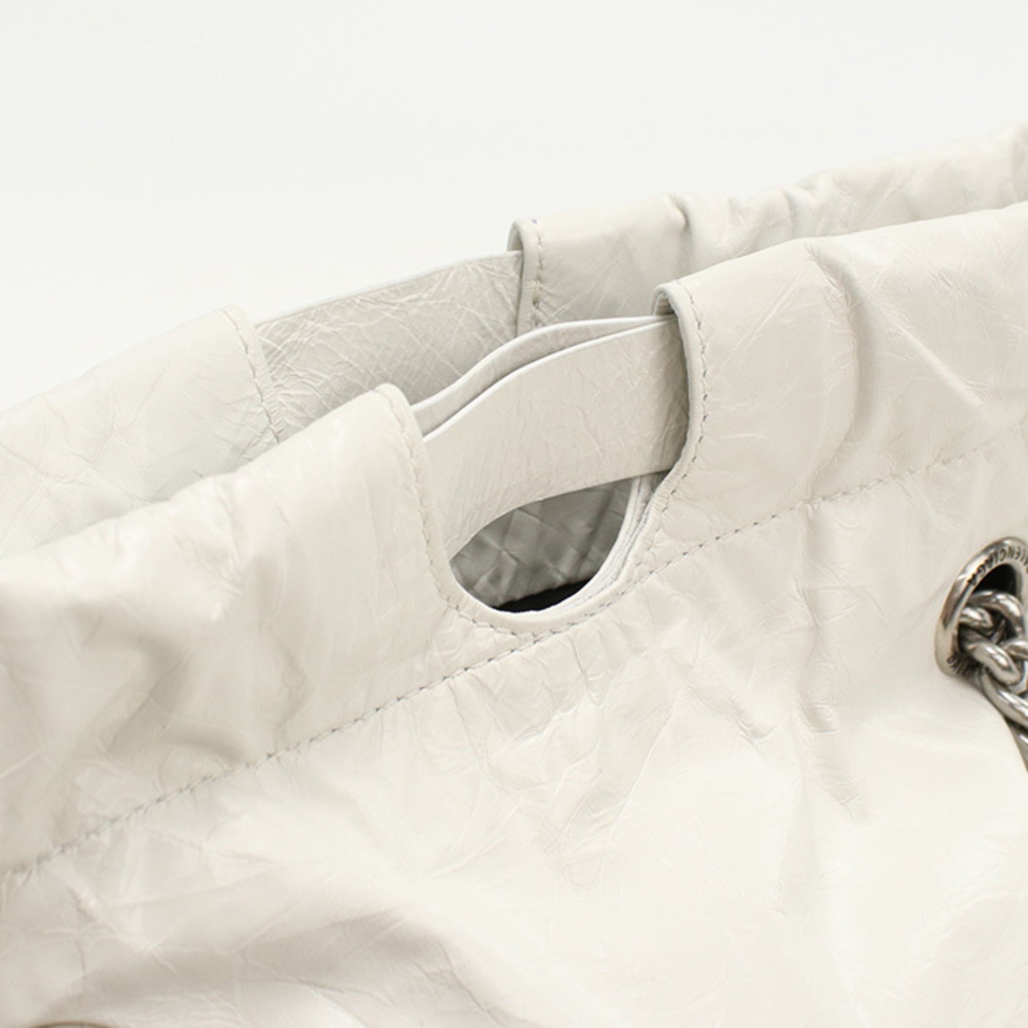 BLCG CRUSH Small Tote Bag 742942 Women's White