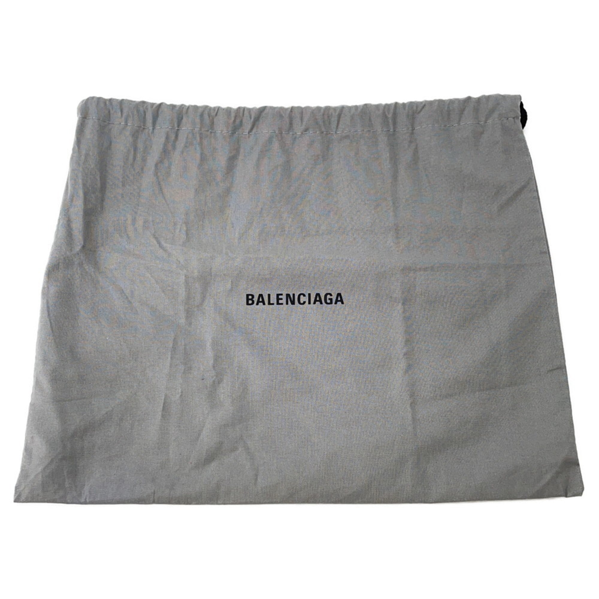 BLCG Chain Shoulder Bag in Crushed XS Leather 736016 BALENCIAGA