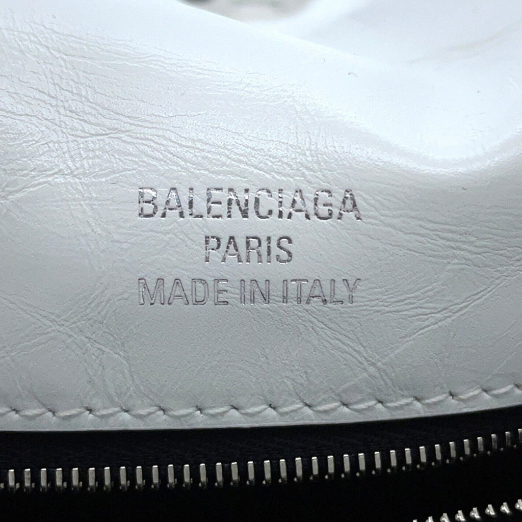 BLCG Shoulder Bag Monaco Leather 787896 BALENCIAGA White