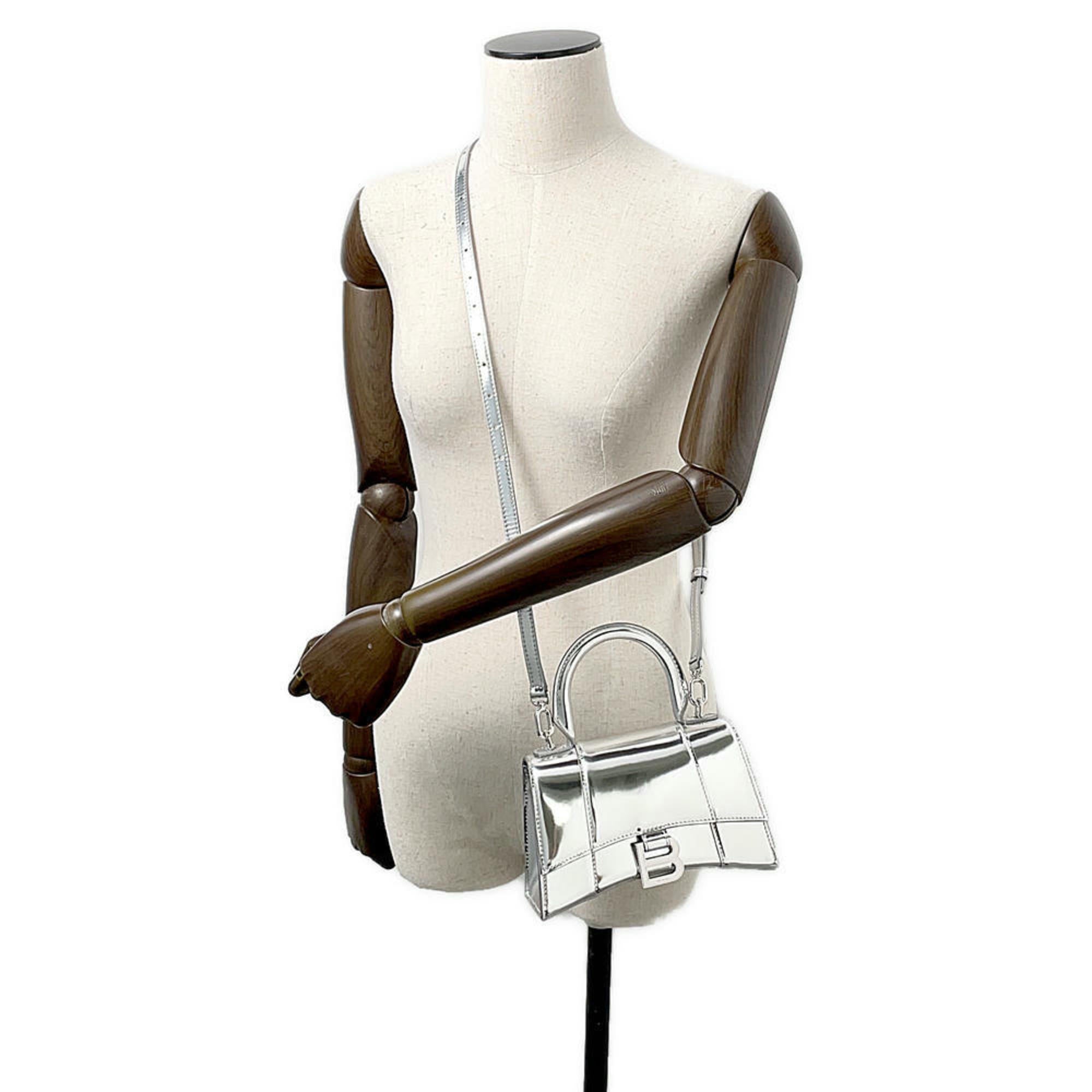 BLCG Handbag Hourglass XS 592833 BALENCIAGA 2way Shoulder Bag