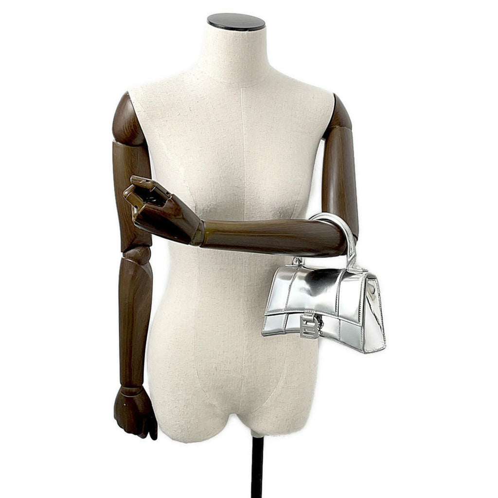 BLCG Handbag Hourglass XS 592833 BALENCIAGA 2way Shoulder Bag