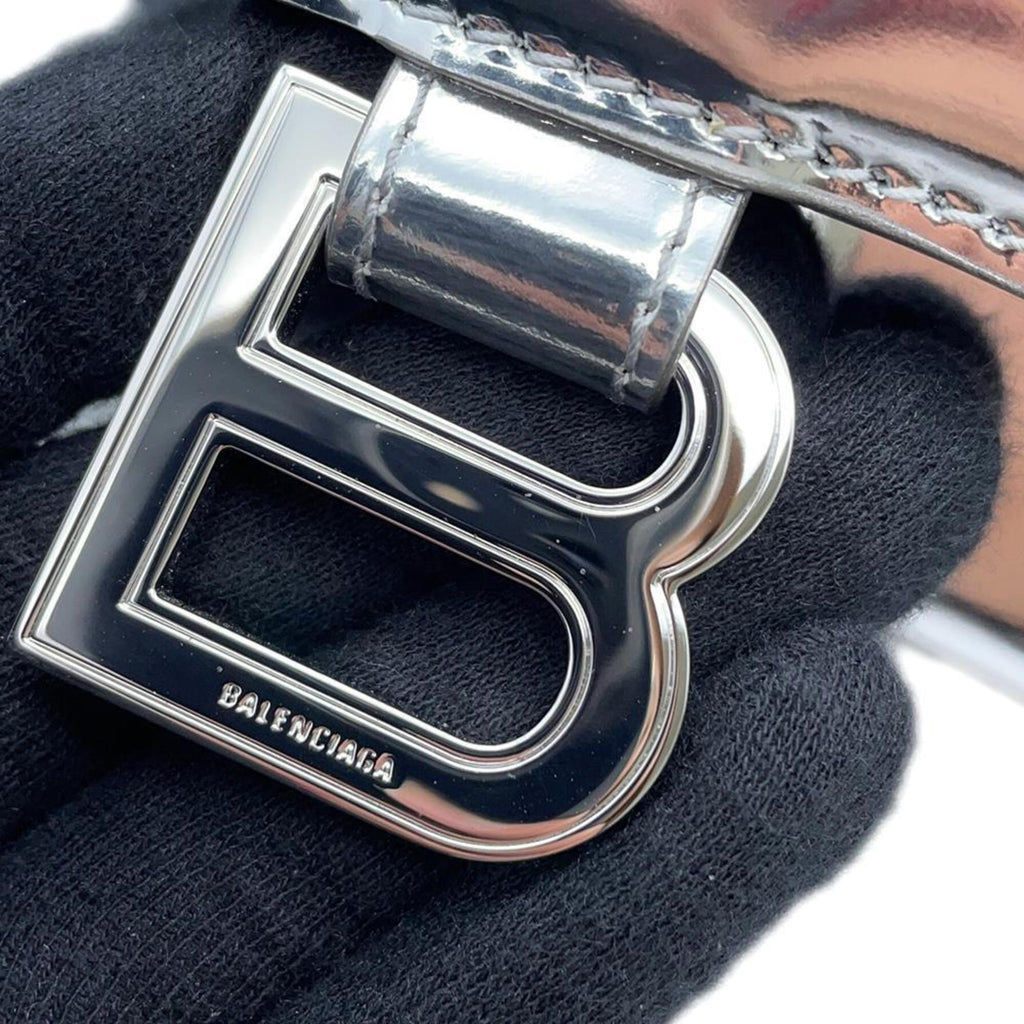 BLCG Handbag Hourglass XS 592833 BALENCIAGA 2way Shoulder Bag