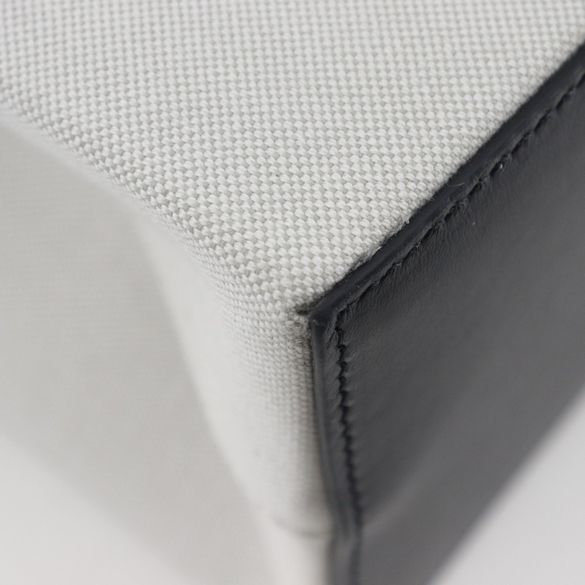 BLCG Small Tote Bag 7599412AA9260 Nylon Canvas Light Grey Women's