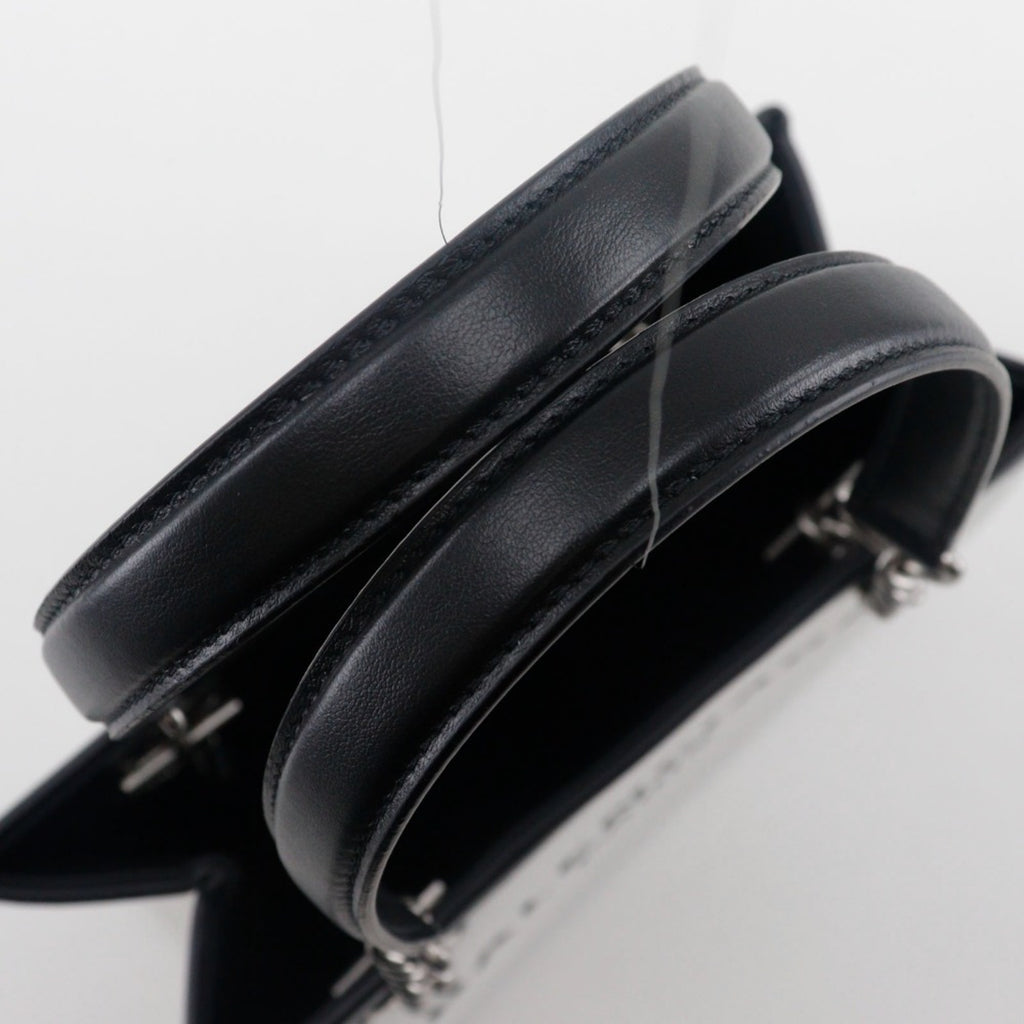 BLCG Small Tote Bag 7599412AA9260 Nylon Canvas Light Grey Women's