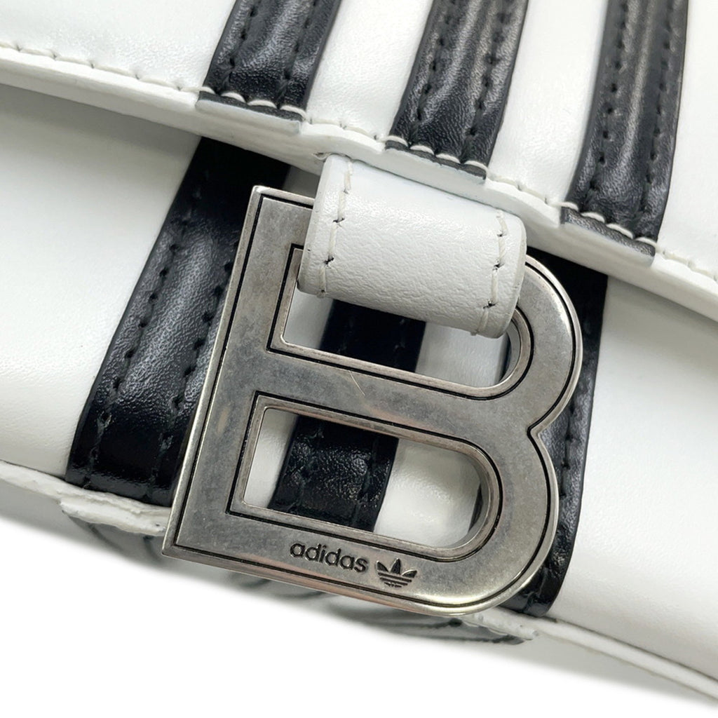 BLCG Handbag Hourglass S 593546 BALENCIAGA 2way White