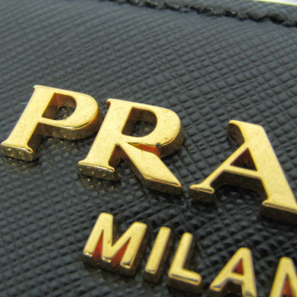 PDA 9Y19AU PELLETTERIA Women's Leather Shoulder Bag Black