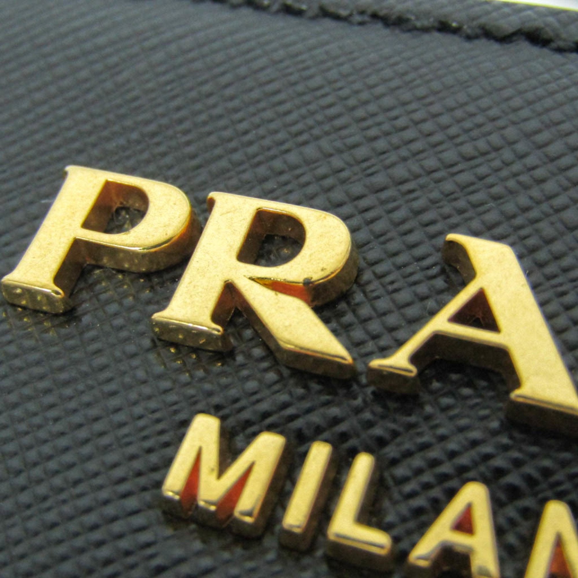 PDA 9Y19AU PELLETTERIA Women's Leather Shoulder Bag Black