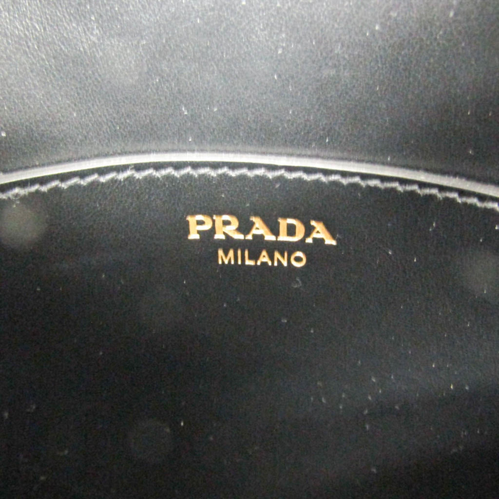 PDA 9Y19AU PELLETTERIA Women's Leather Shoulder Bag Black