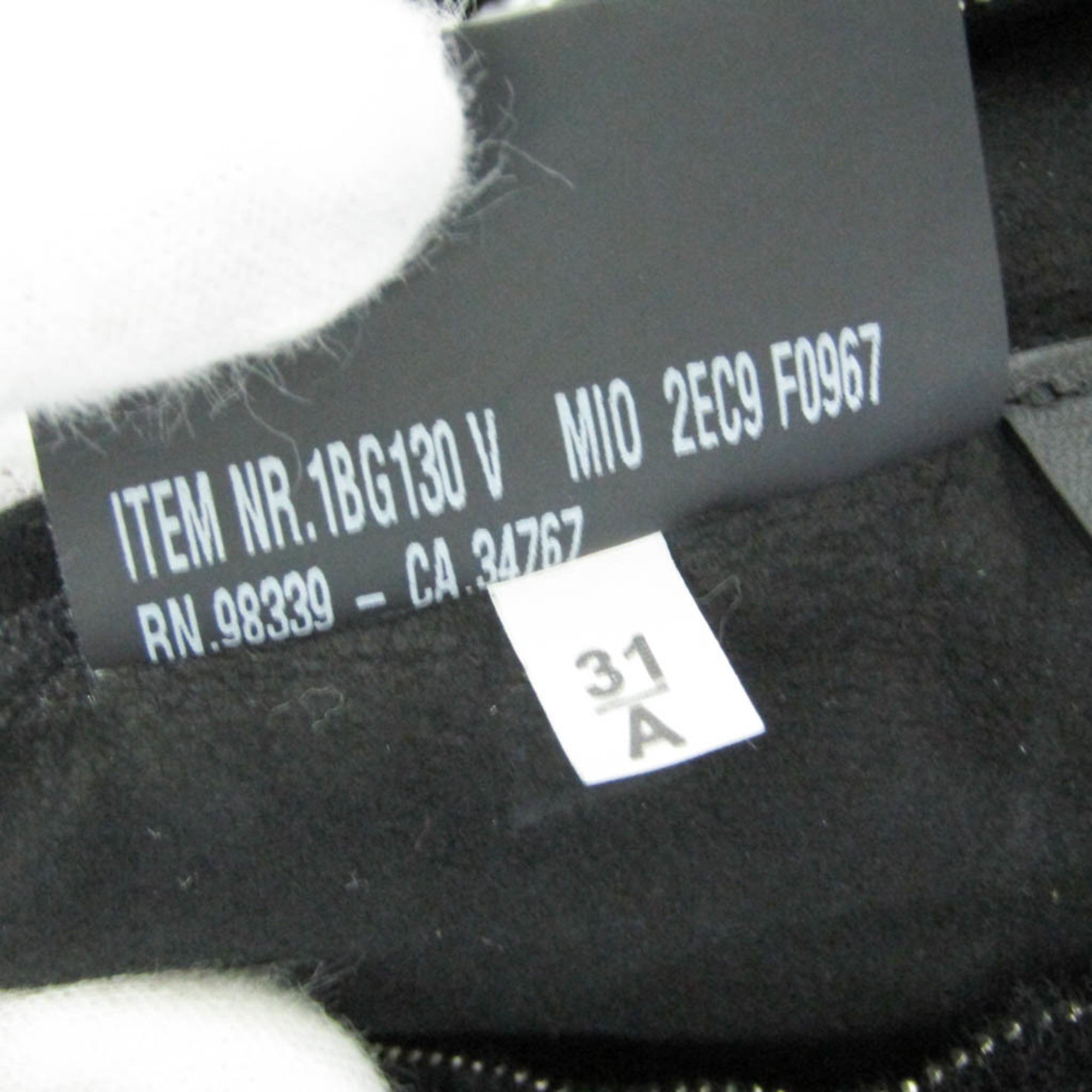 PDA MONTONE 1BF130 Women,Men Fur Tote Bag Black