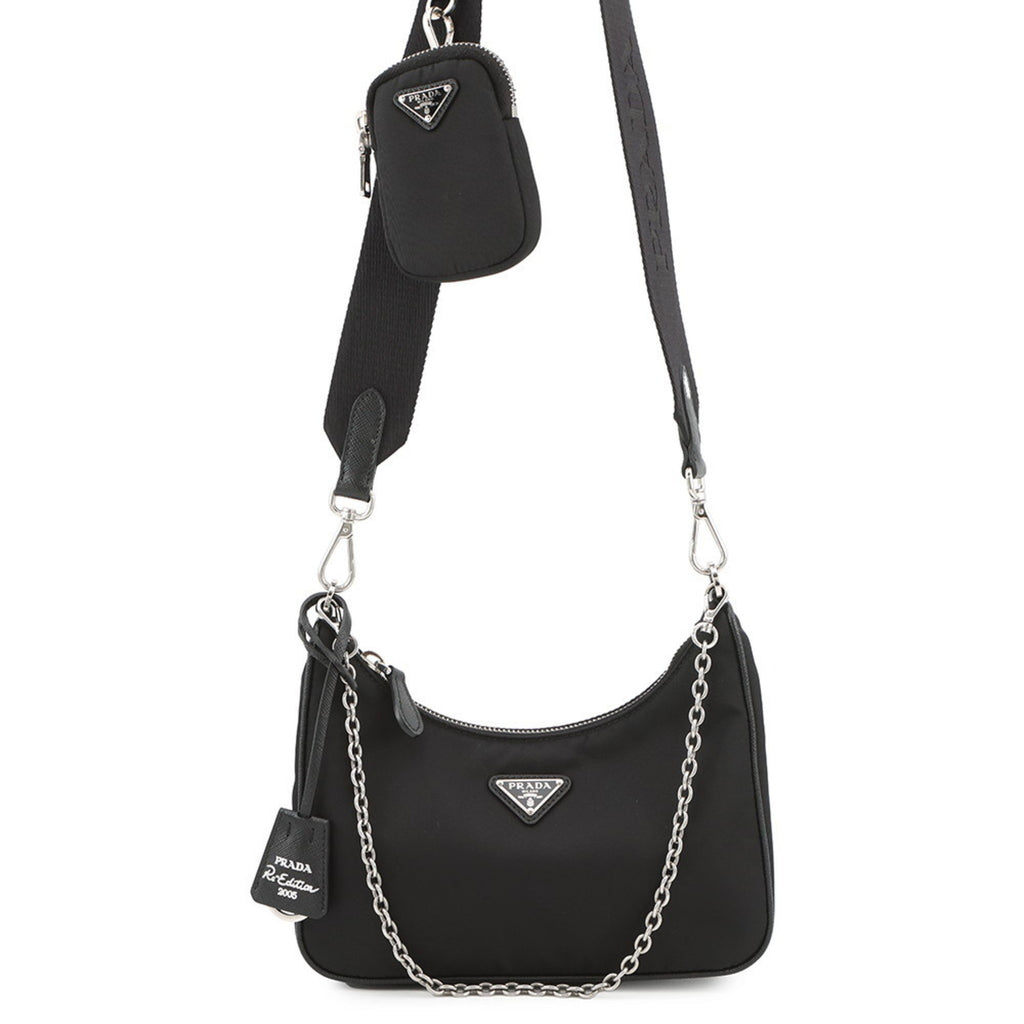 PDA Re-Edition 2005 Re-Nylon Shoulder Bag 1BH204 PRADA 2-Way