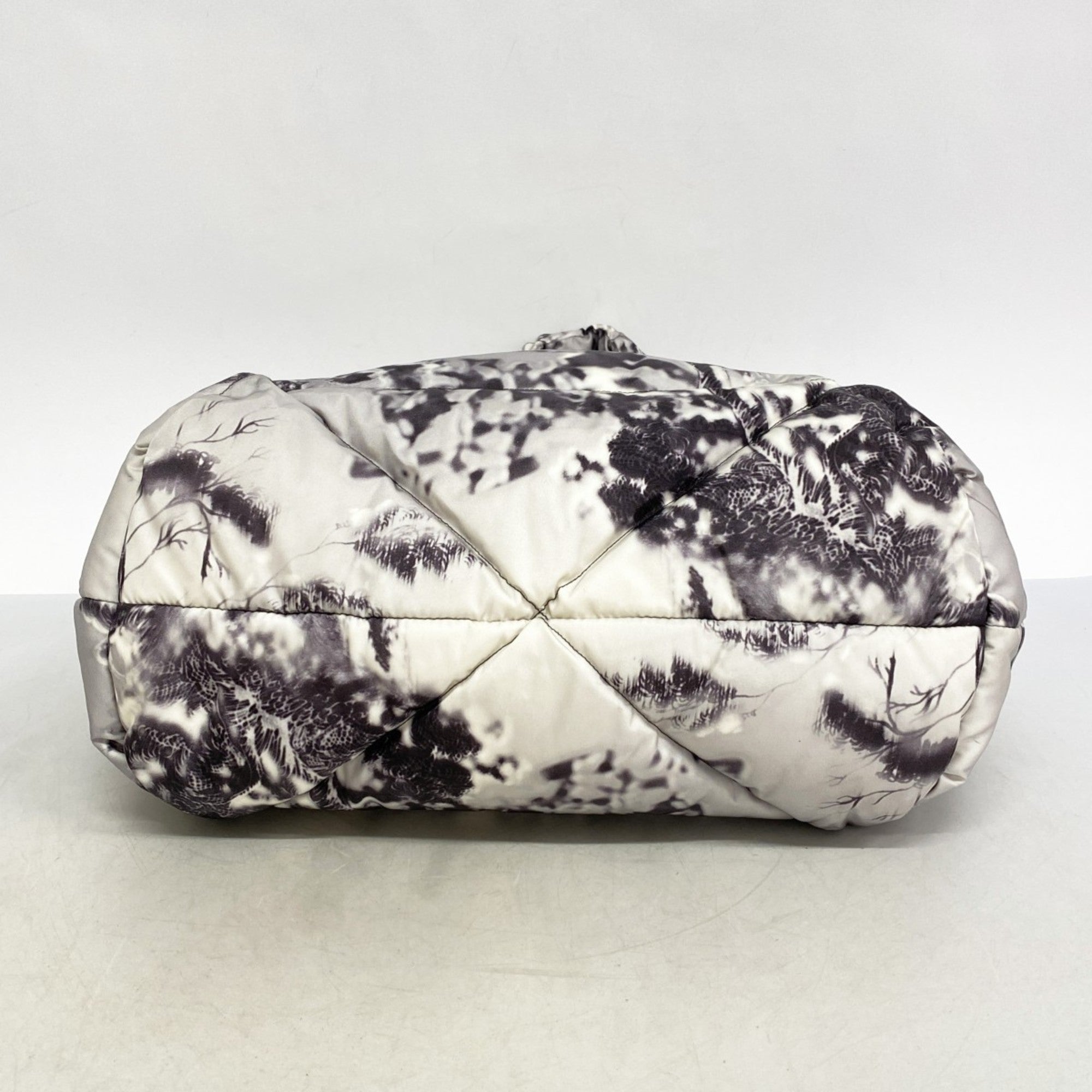 PDA Tote Bag Nylon Black Grey Women's P1742446