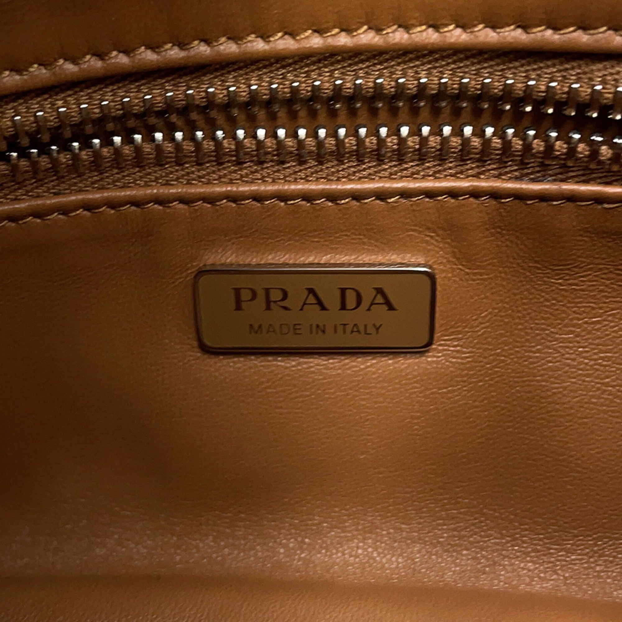 PDA Re-Edition 2002 Moon Padded Nappa Leather Handbag 1BA381 PRADA 2-Way