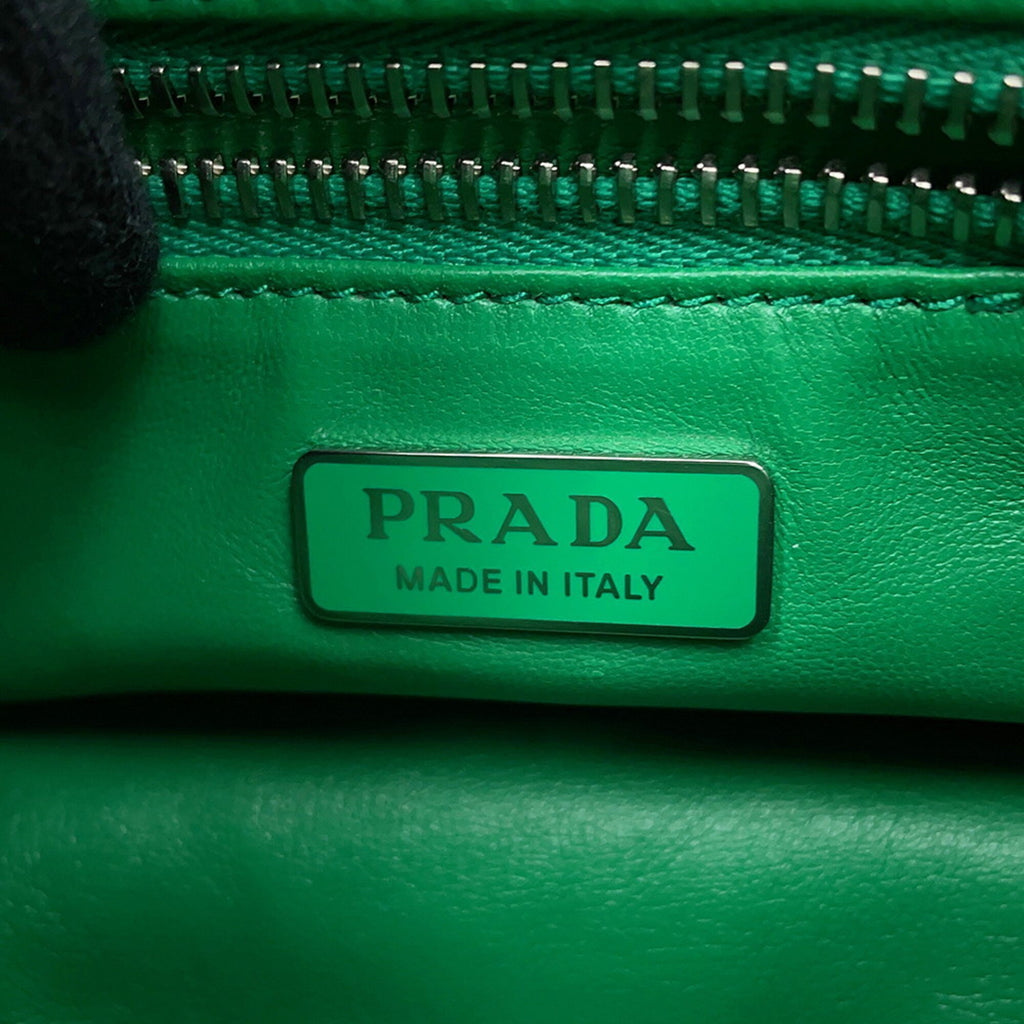 PDA Re-Edition 2002 Moon Padded Nappa Leather Handbag 1BA381 PRADA 2-Way