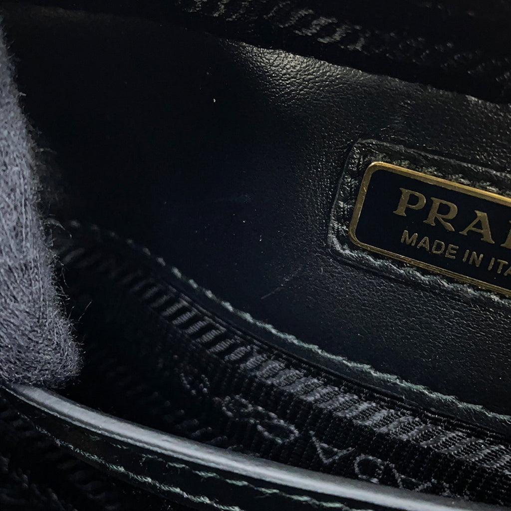 PDA Triangle Brick Saffiano Leather Shoulder Bag 2VH070 PRADA