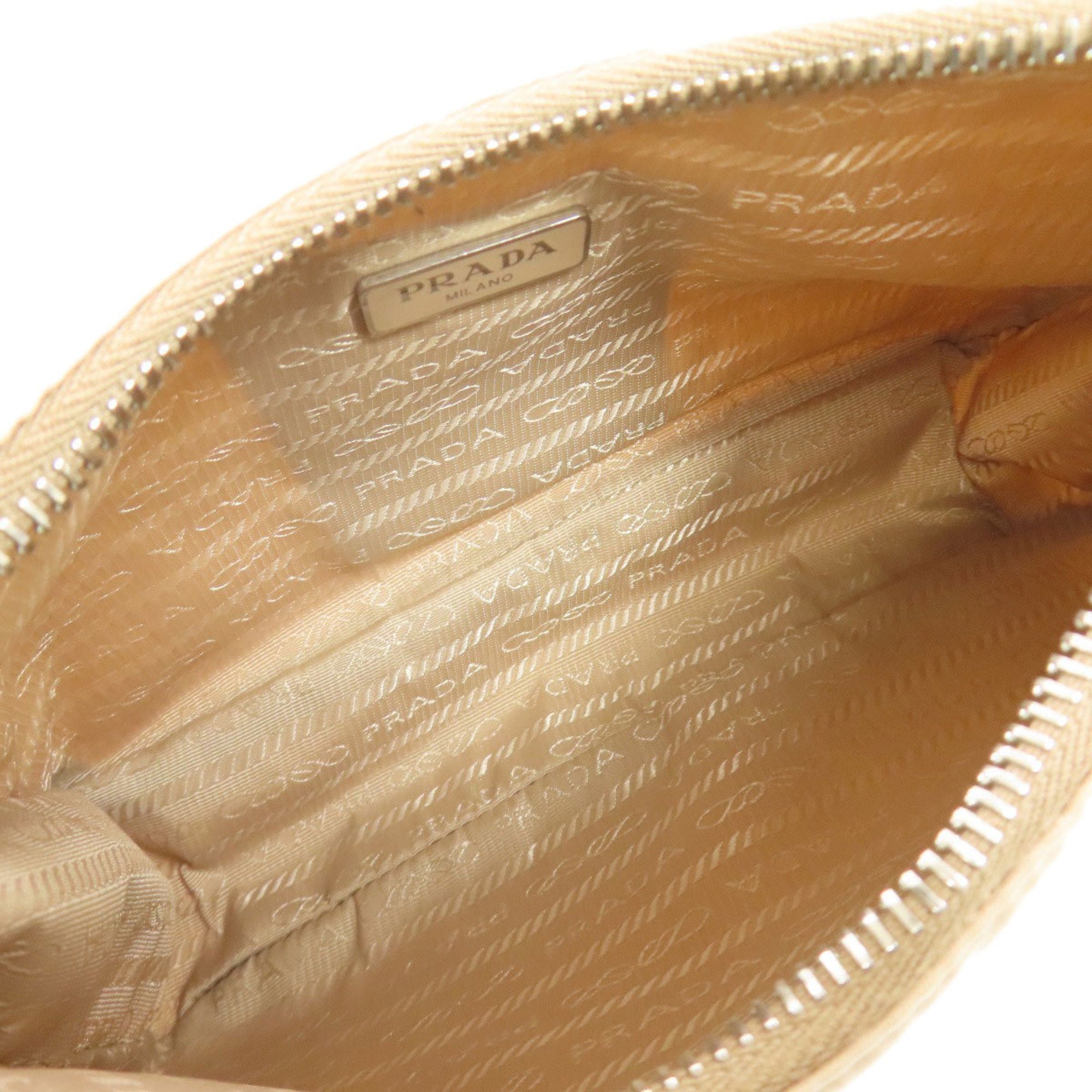 PDA Re-Edition 2005 Logo Hardware 2-Way Nylon Handbag for Women