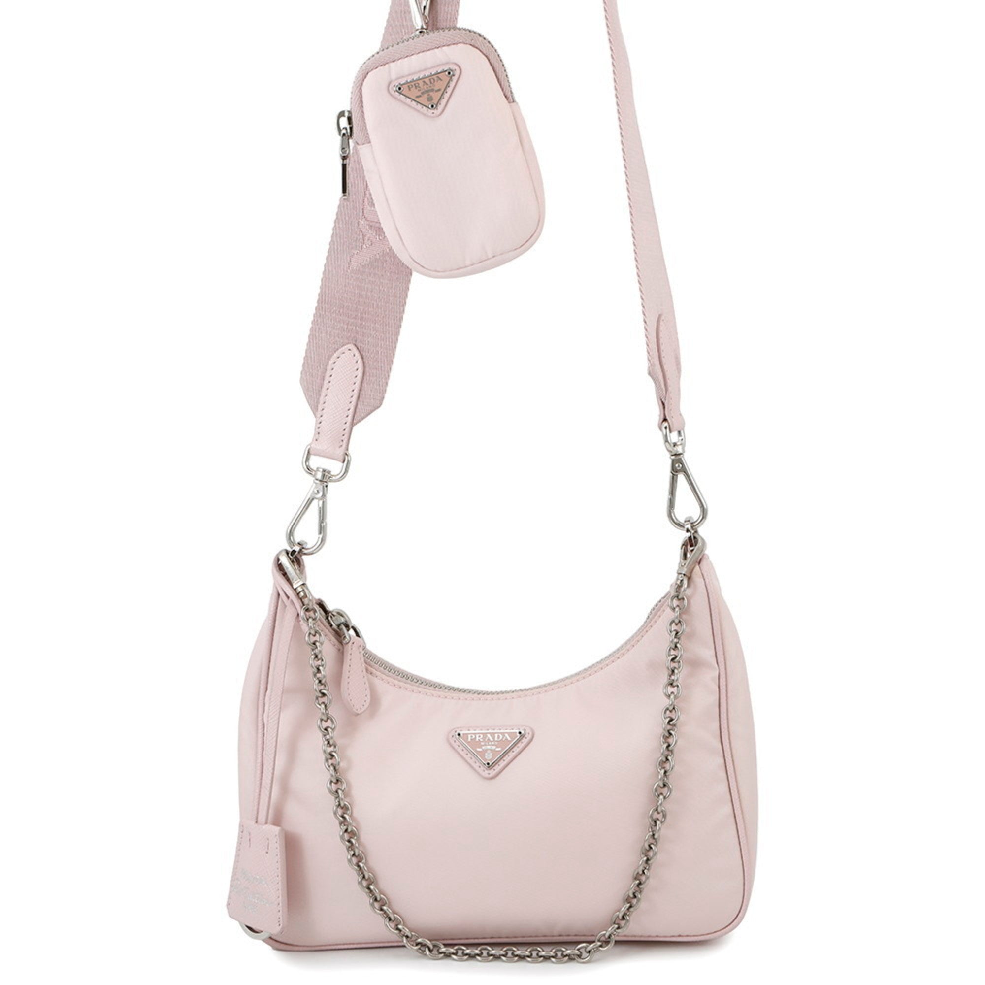 PDA Re-Edition 2005 Re-Nylon Shoulder Bag 1BH204 PRADA 2-Way