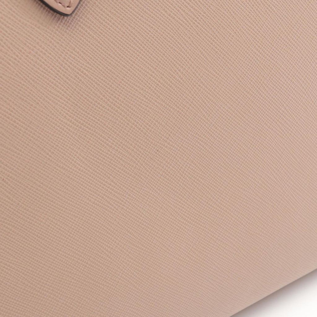 PDA Saffiano Leather Handbag, Women's, Pink, 1BA228