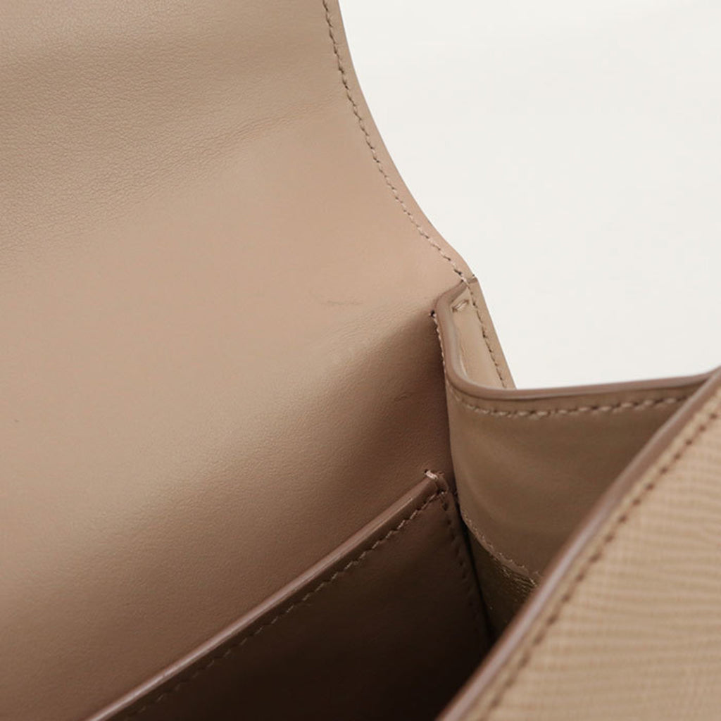 PDA Prada Shoulder Bag 1BD127 2ERX F0ORK Chain Saffiano Leather Women's Pink