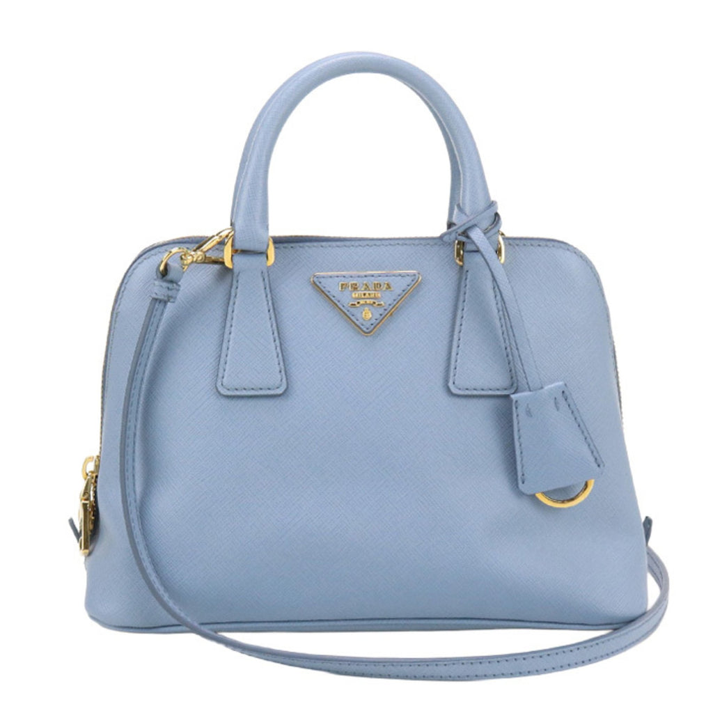 PDA Prada Handbag PR92487 BL0838 2WAY Women's Blue
