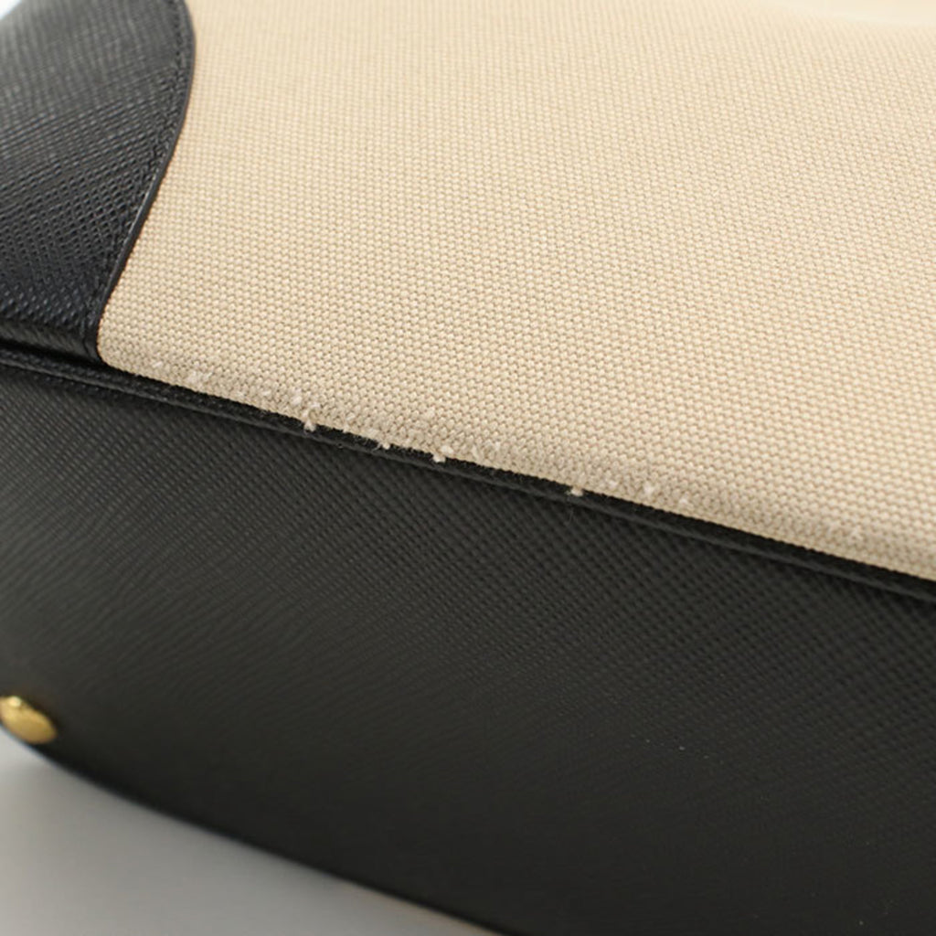 PDA Prada Tote Bag BN2887 Canapa 2-Way Women's Beige