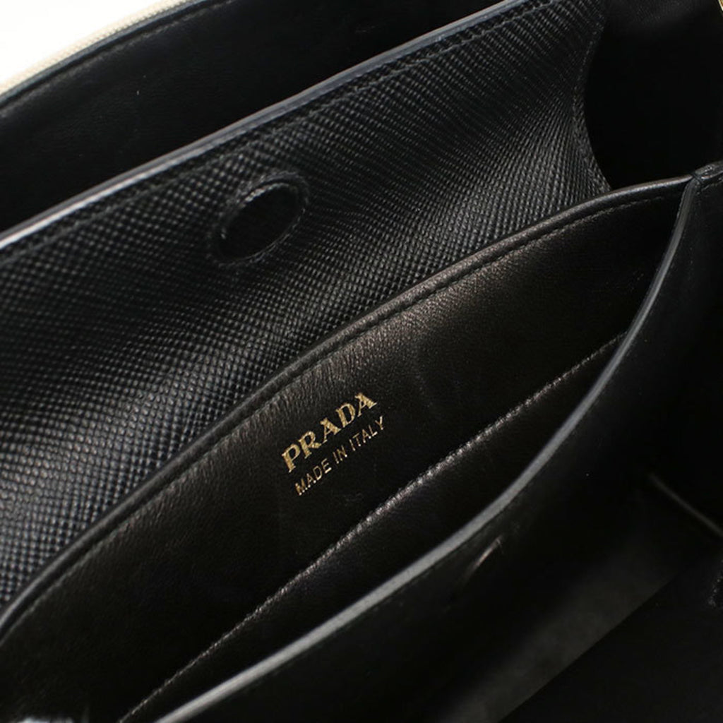 PDA Prada Tote Bag BN2887 Canapa 2-Way Women's Beige