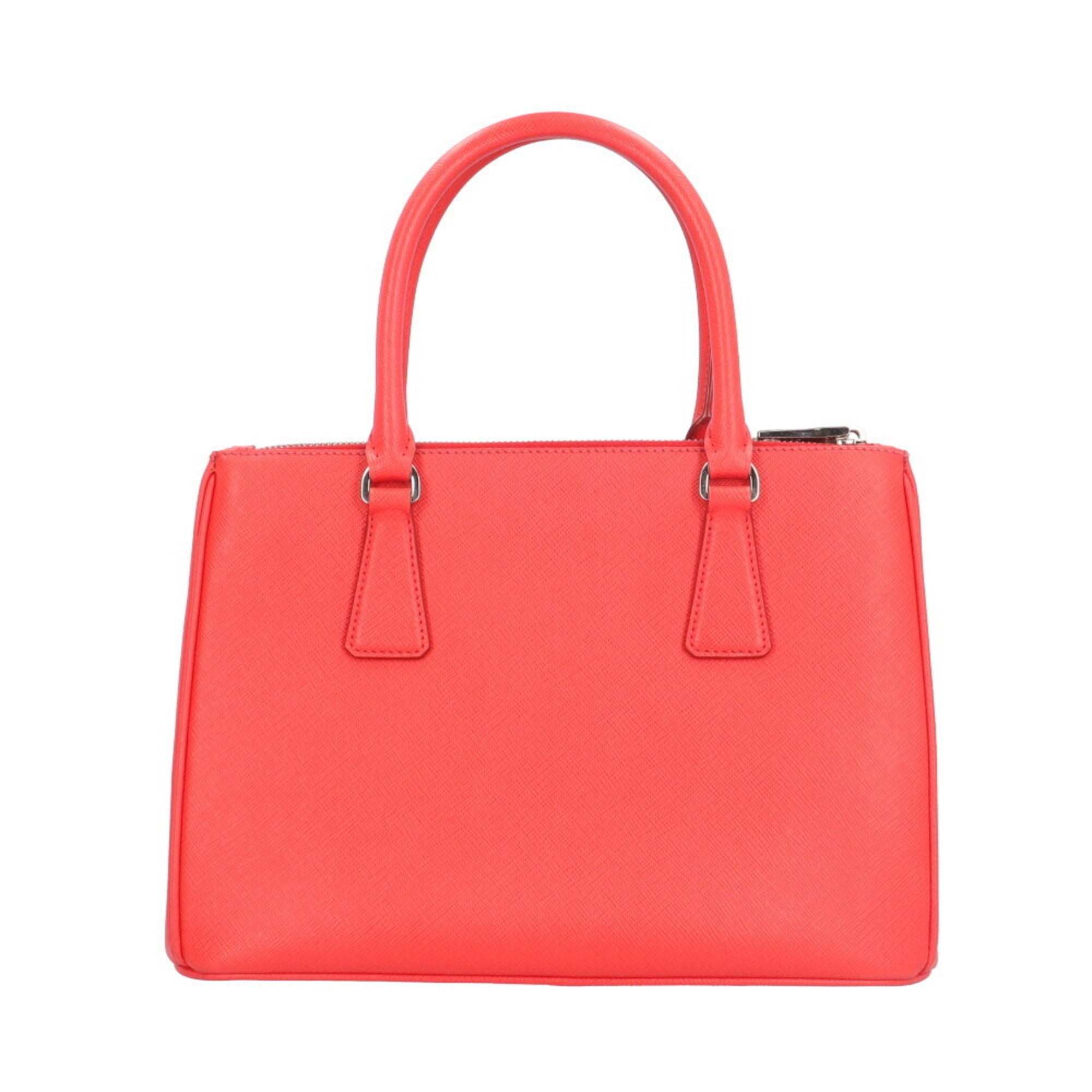 PDA Saffiano Shoulder Bag, Leather, Red, Women's, PRADA 2-Way