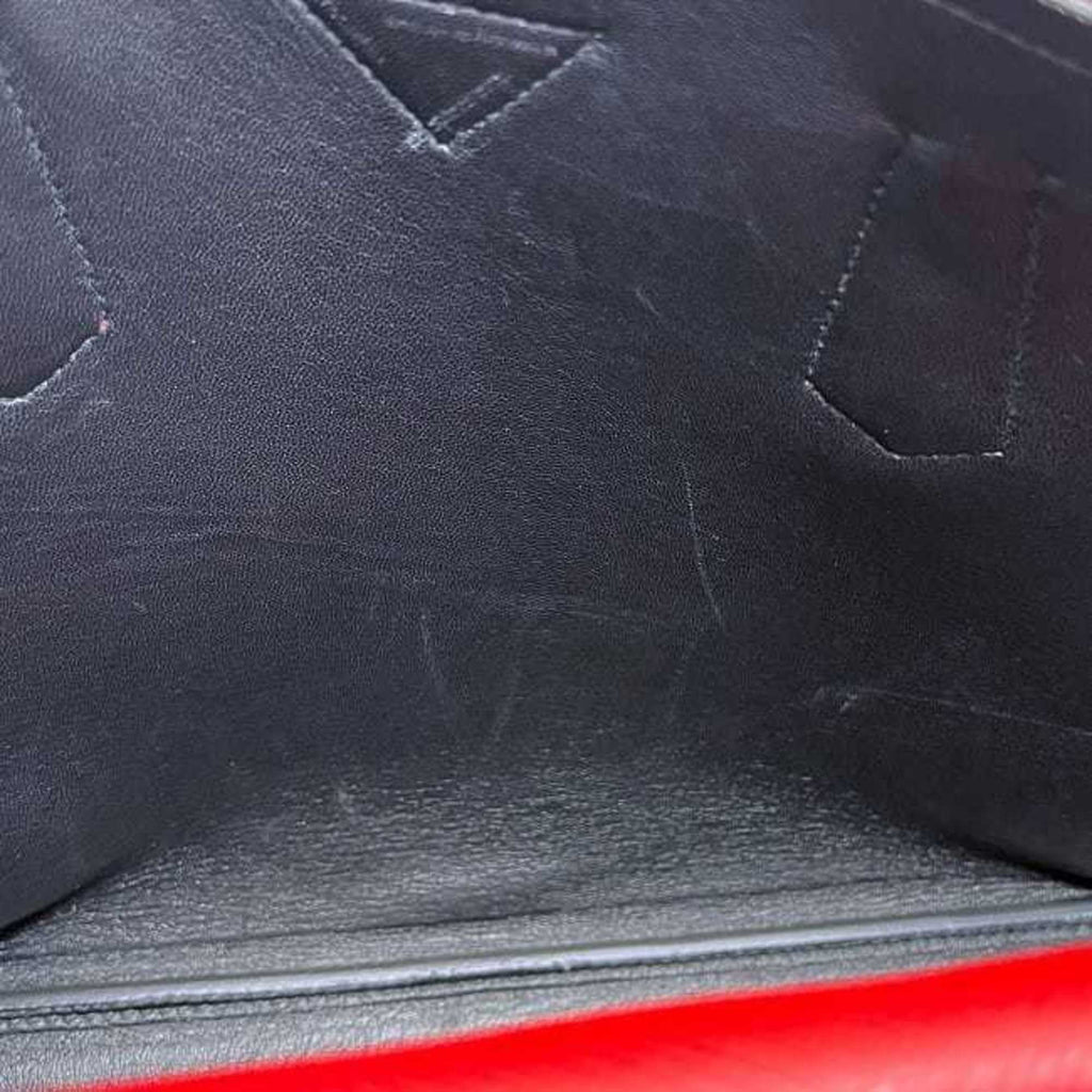 PDA 2-way bag f-24234 Red FUOCO CUIR BN2775 Saffiano leather 186 PRADA Triangle tote for women