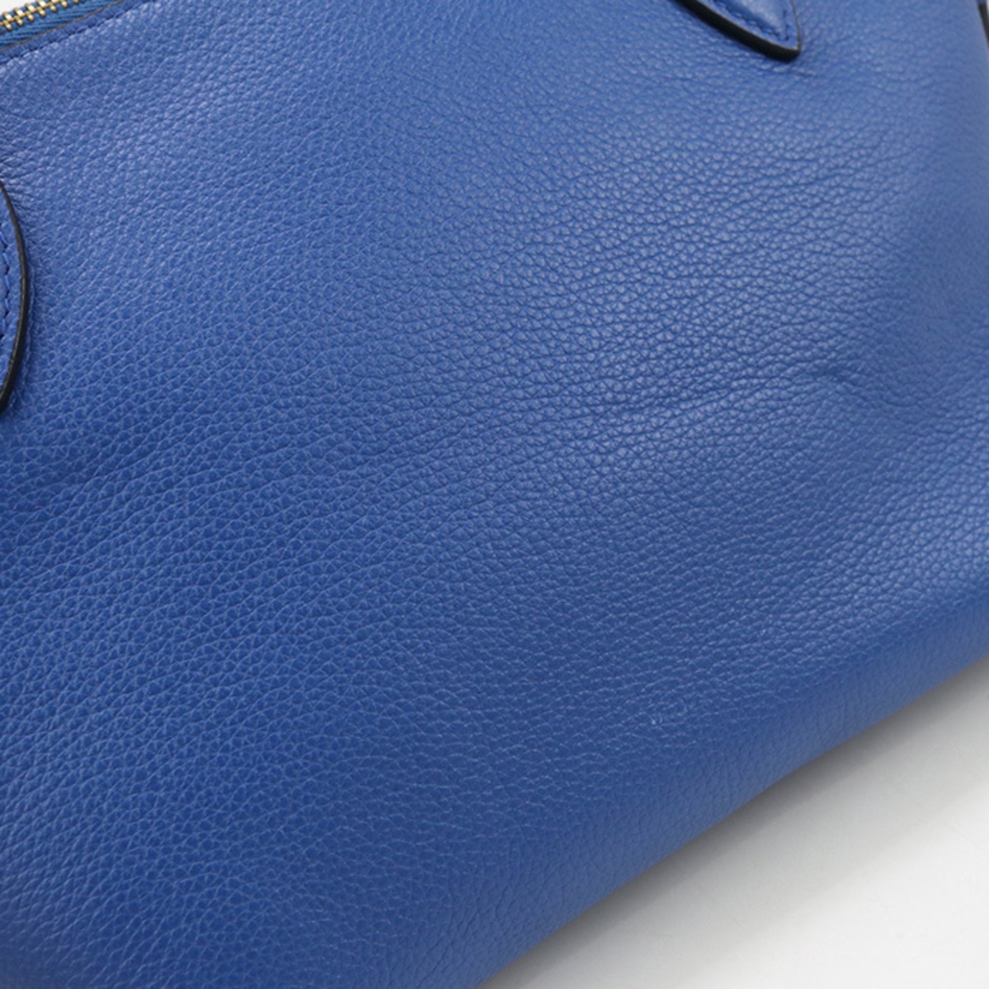 PDA Prada Handbag PR96109 1BA111 2WAY Women's Blue