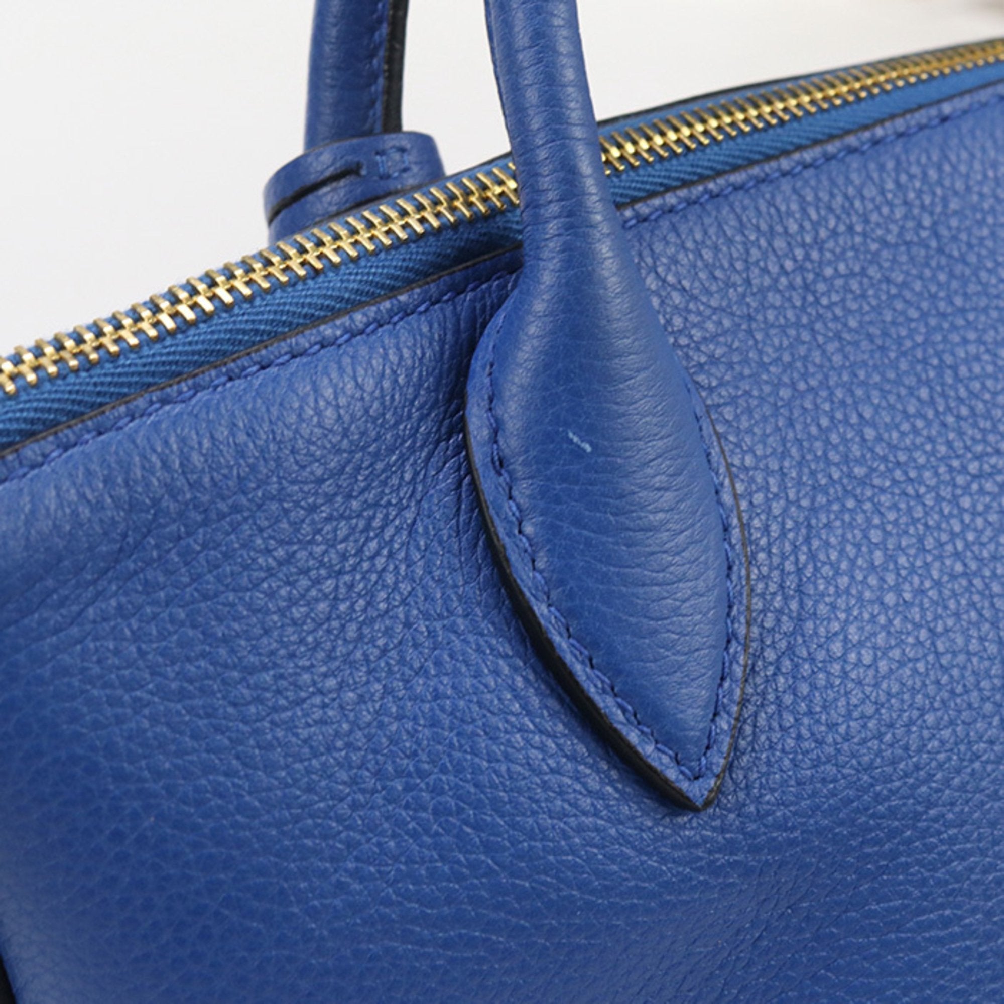 PDA Prada Handbag PR96109 1BA111 2WAY Women's Blue