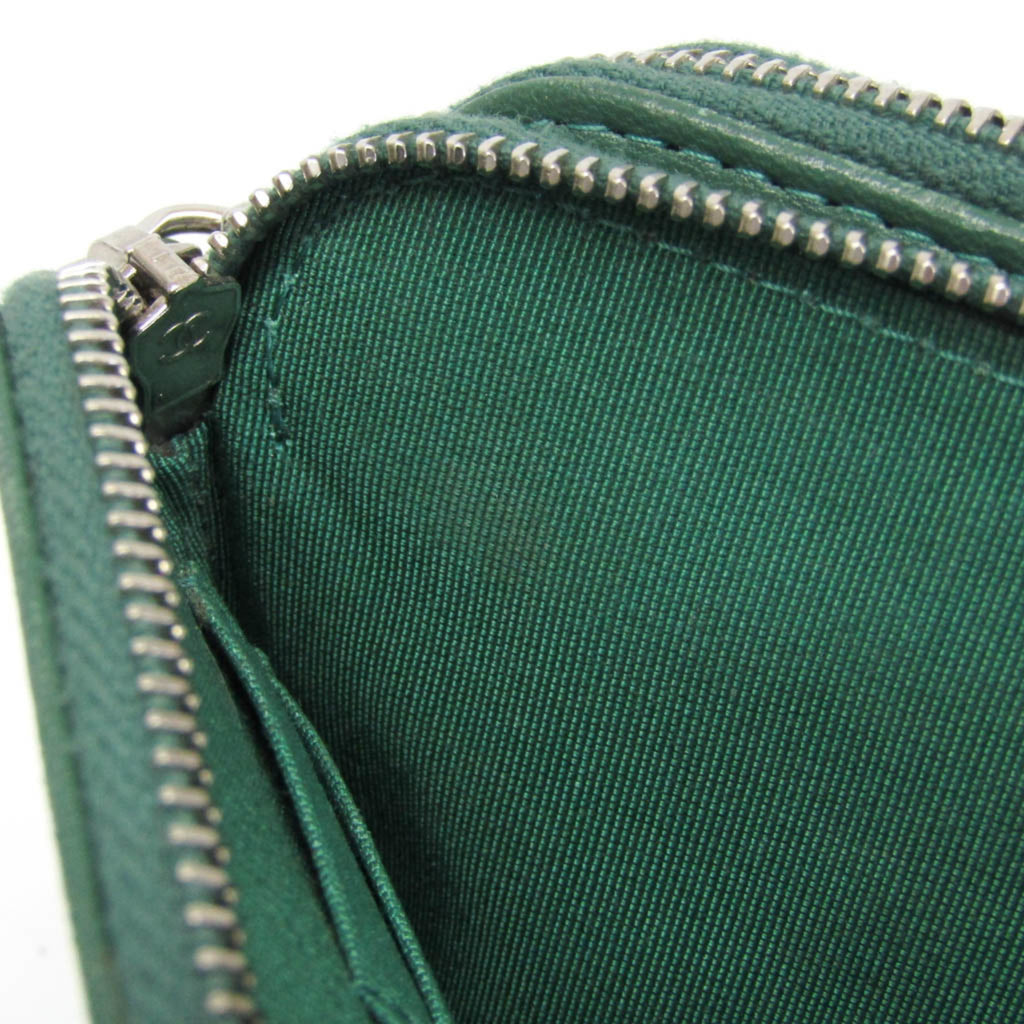 CHL Matelasse Chain Shoulder Bag Women's Leather Shoulder Bag Green