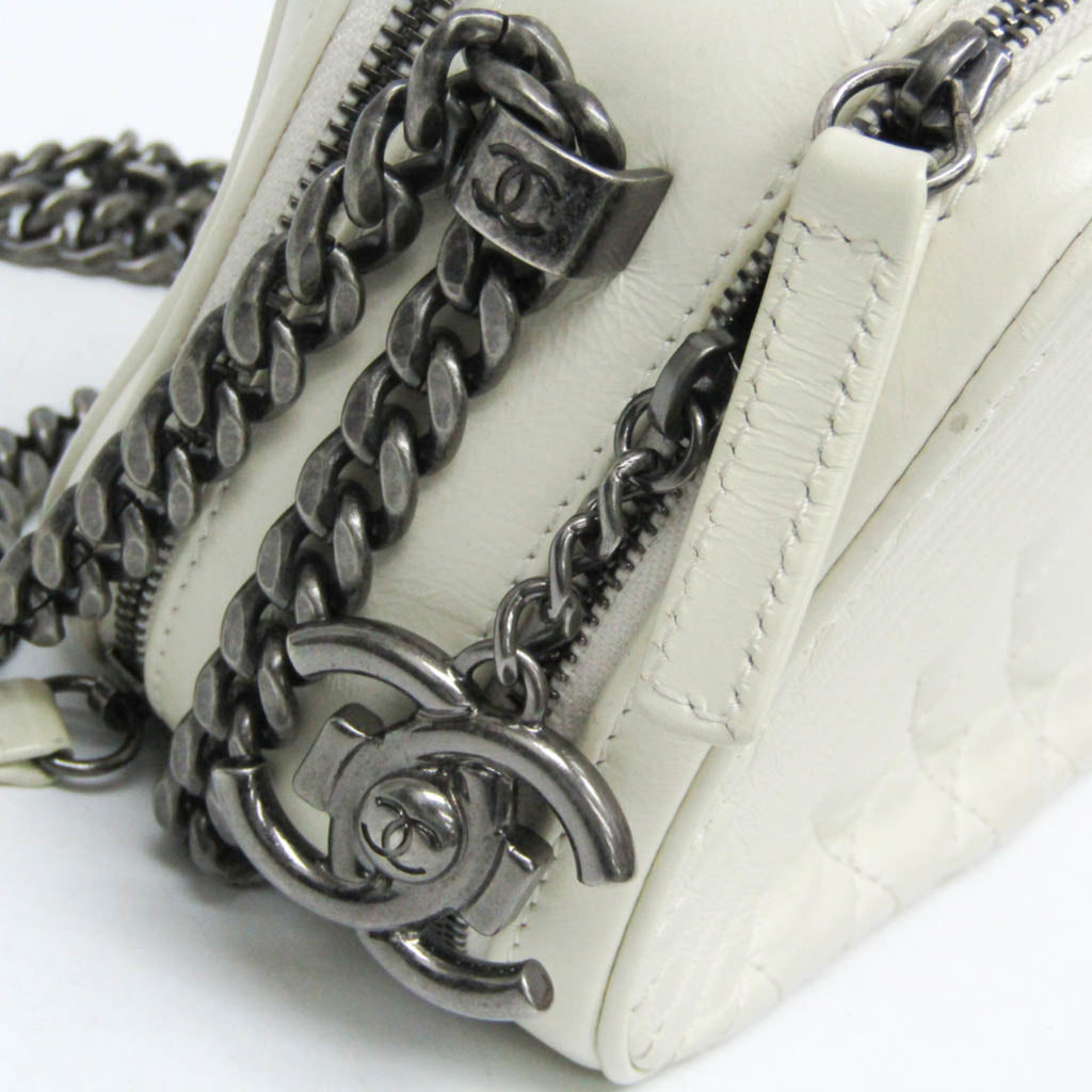 CHL Boy Chanel Camera Bag A92656 Women's Leather Shoulder Bag Cream