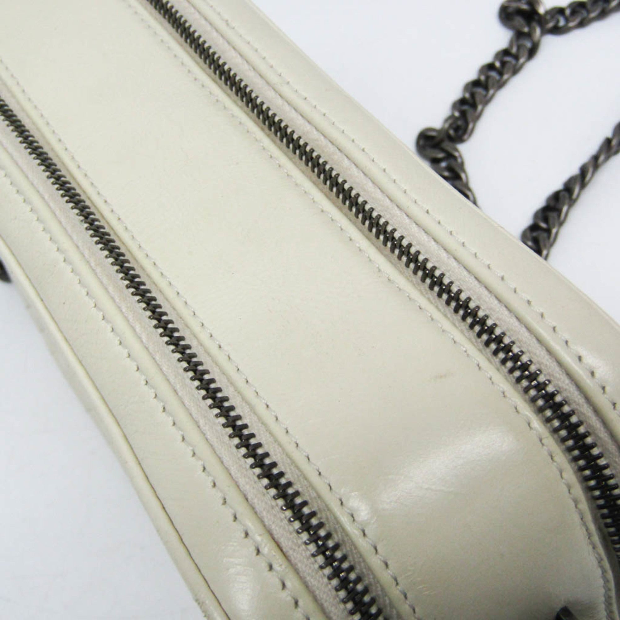 CHL Boy Chanel Camera Bag A92656 Women's Leather Shoulder Bag Cream