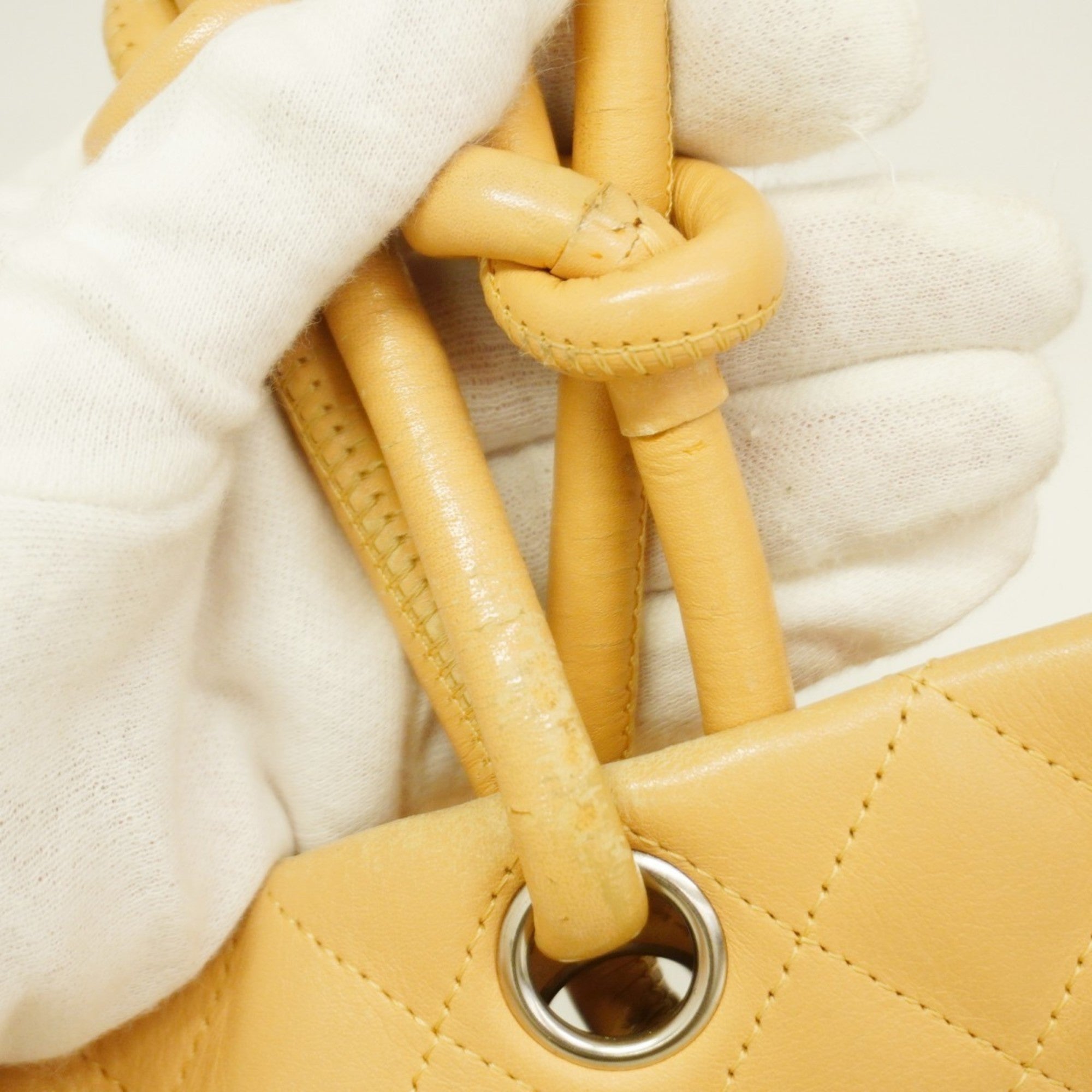 CHL Cambon Tote Bag, Beige Lambskin, Women's