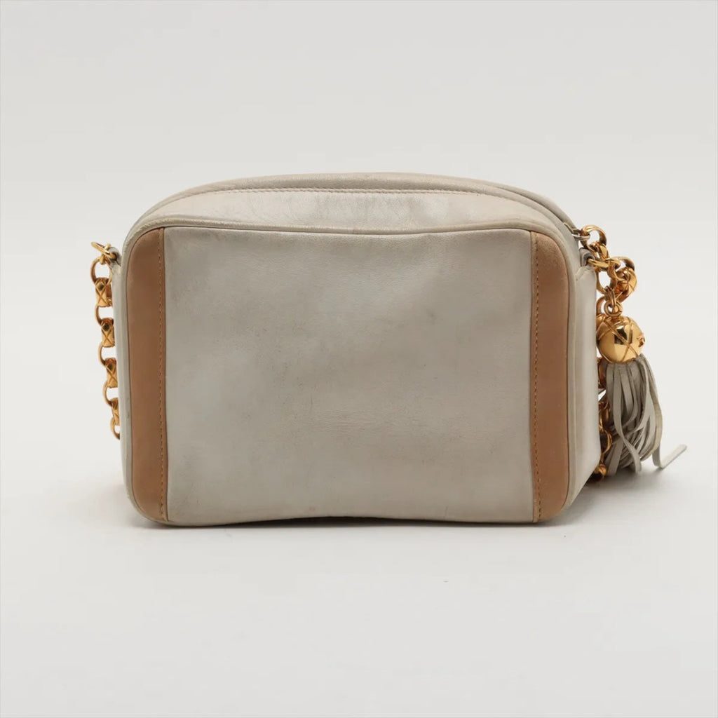 CHL Women's Lambskin Leather Chain Shoulder Bag with Guarantee and Serial Seal