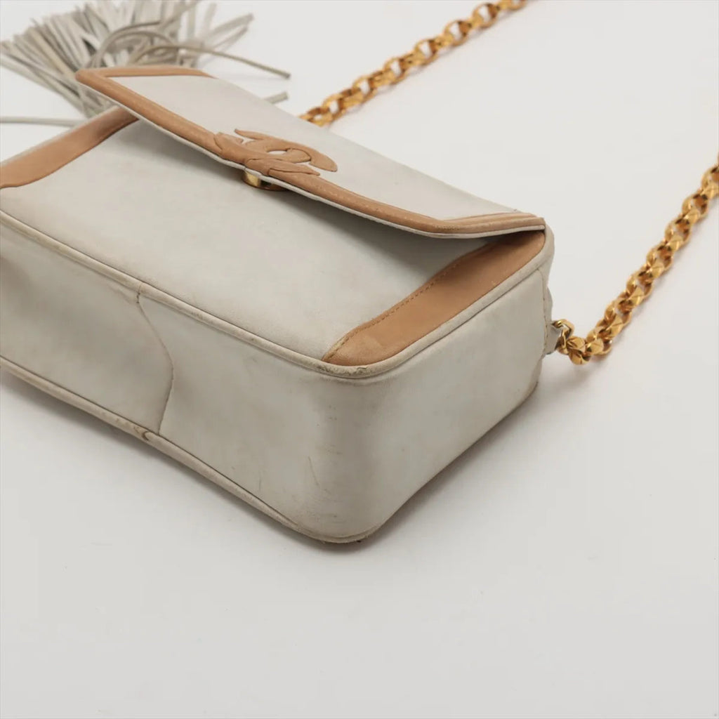 CHL Women's Lambskin Leather Chain Shoulder Bag with Guarantee and Serial Seal