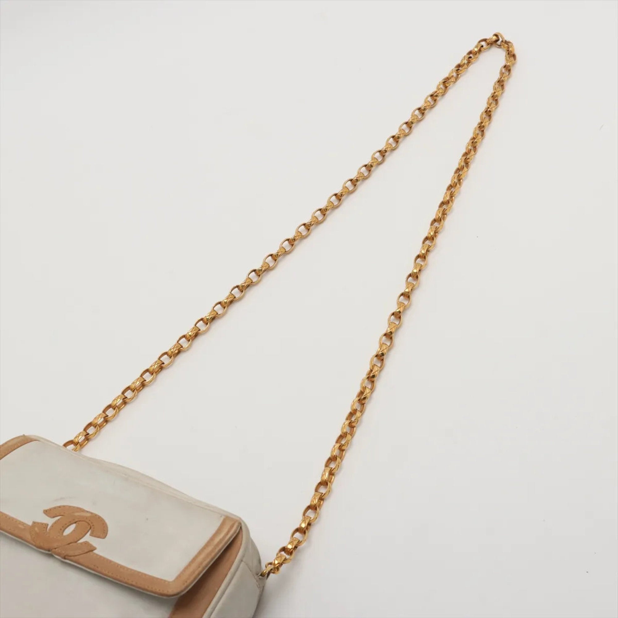 CHL Women's Lambskin Leather Chain Shoulder Bag with Guarantee and Serial Seal