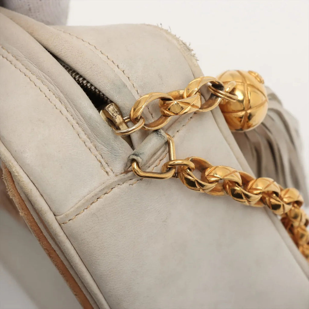 CHL Women's Lambskin Leather Chain Shoulder Bag with Guarantee and Serial Seal