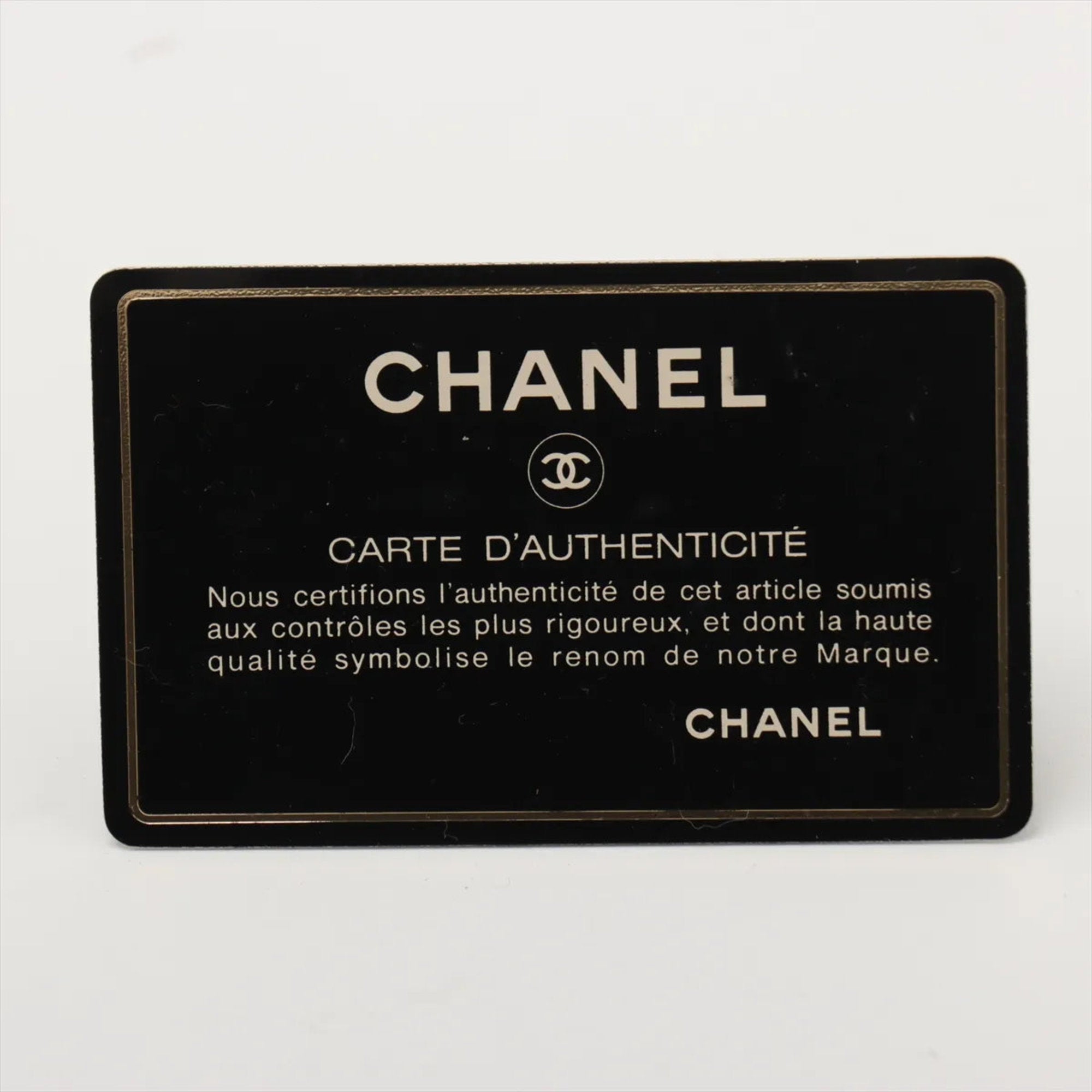 CHL Women's Lambskin Leather Chain Shoulder Bag with Guarantee and Serial Seal