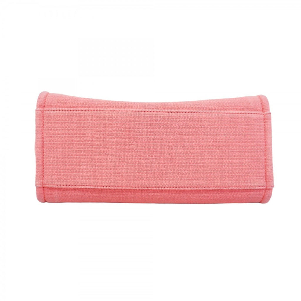 CHL Deauville Chain Canvas Tote Bag, Pink, 2-Way Bag for Women