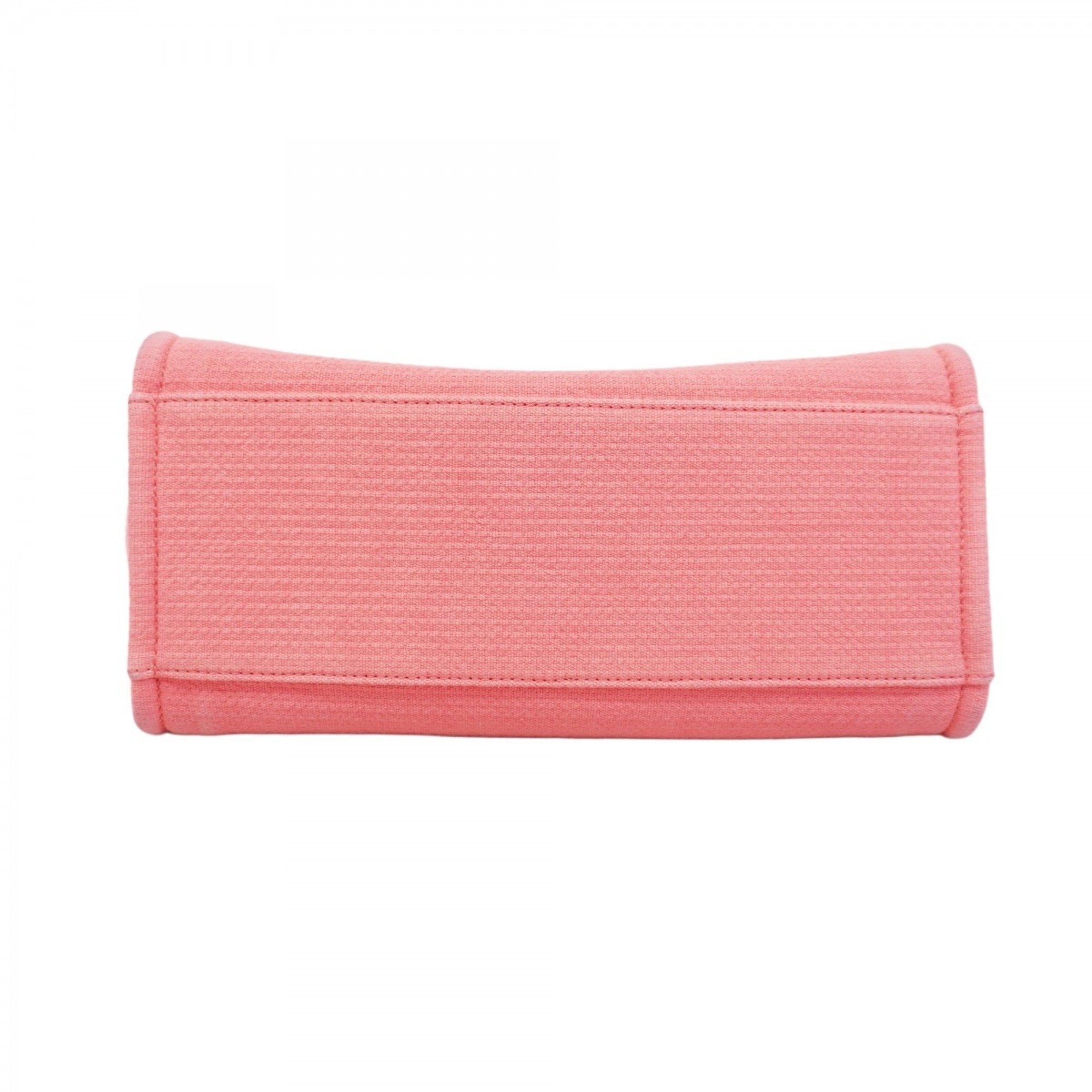 CHL Deauville Chain Canvas Tote Bag, Pink, 2-Way Bag for Women