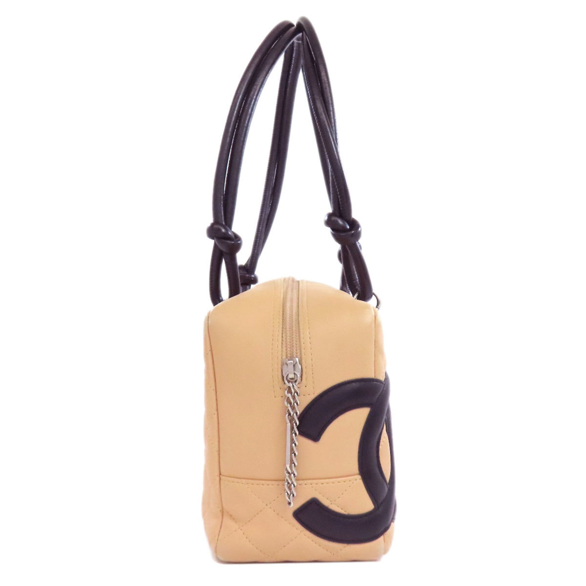 CHL Cambon Line Silver Hardware Handbag Calfskin Women's