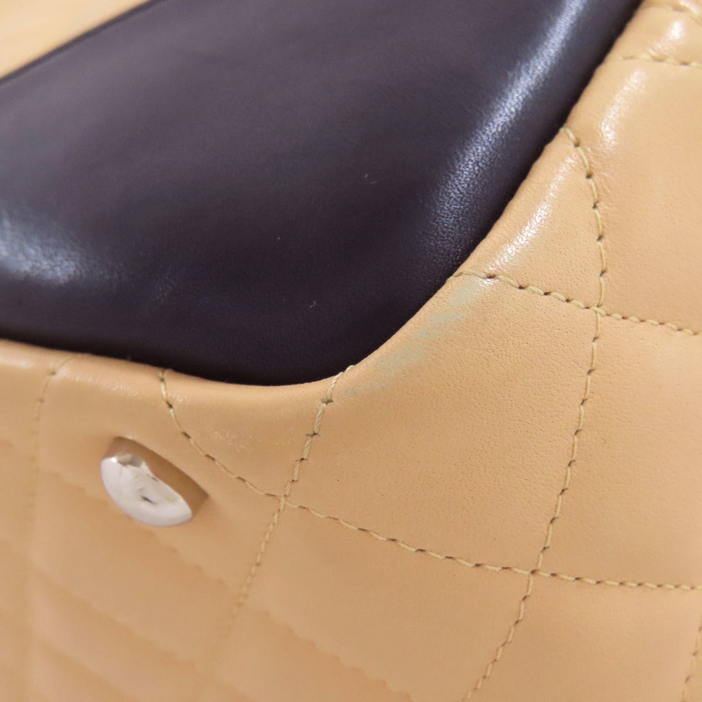 CHL Cambon Line Silver Hardware Handbag Calfskin Women's