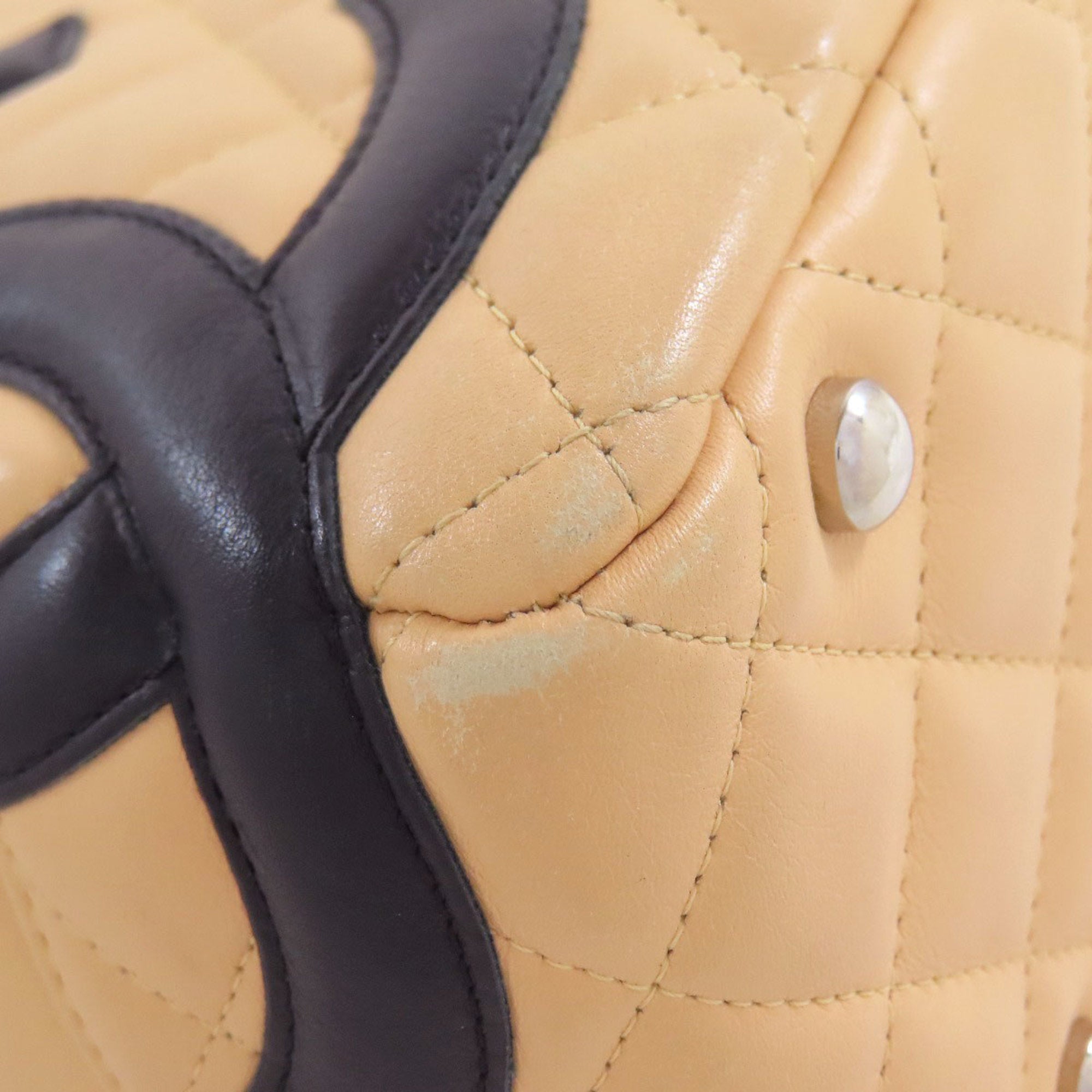 CHL Cambon Line Silver Hardware Handbag Calfskin Women's