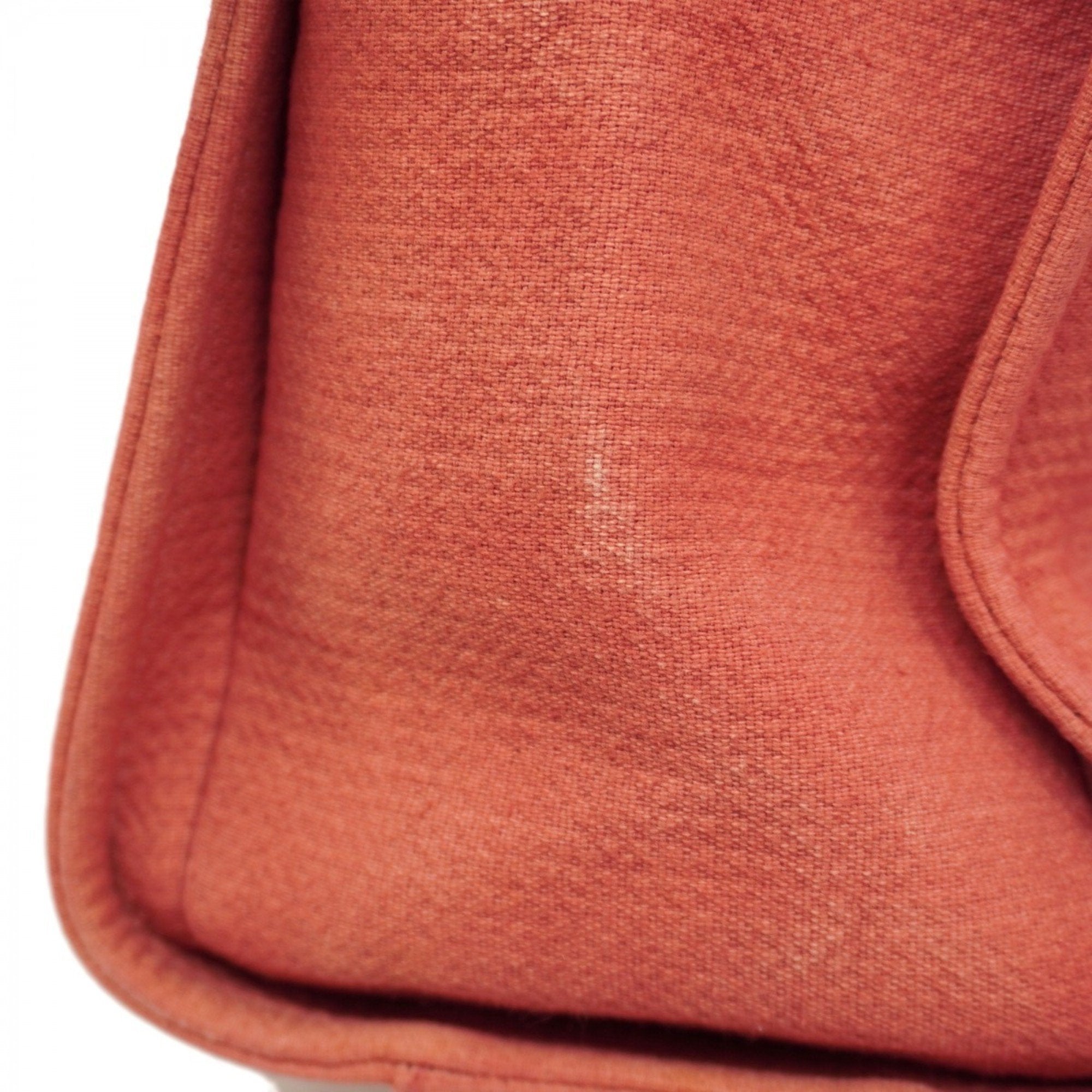 CHL Deauville Shoulder Bag with Chain Bag, Canvas, Red, Women's