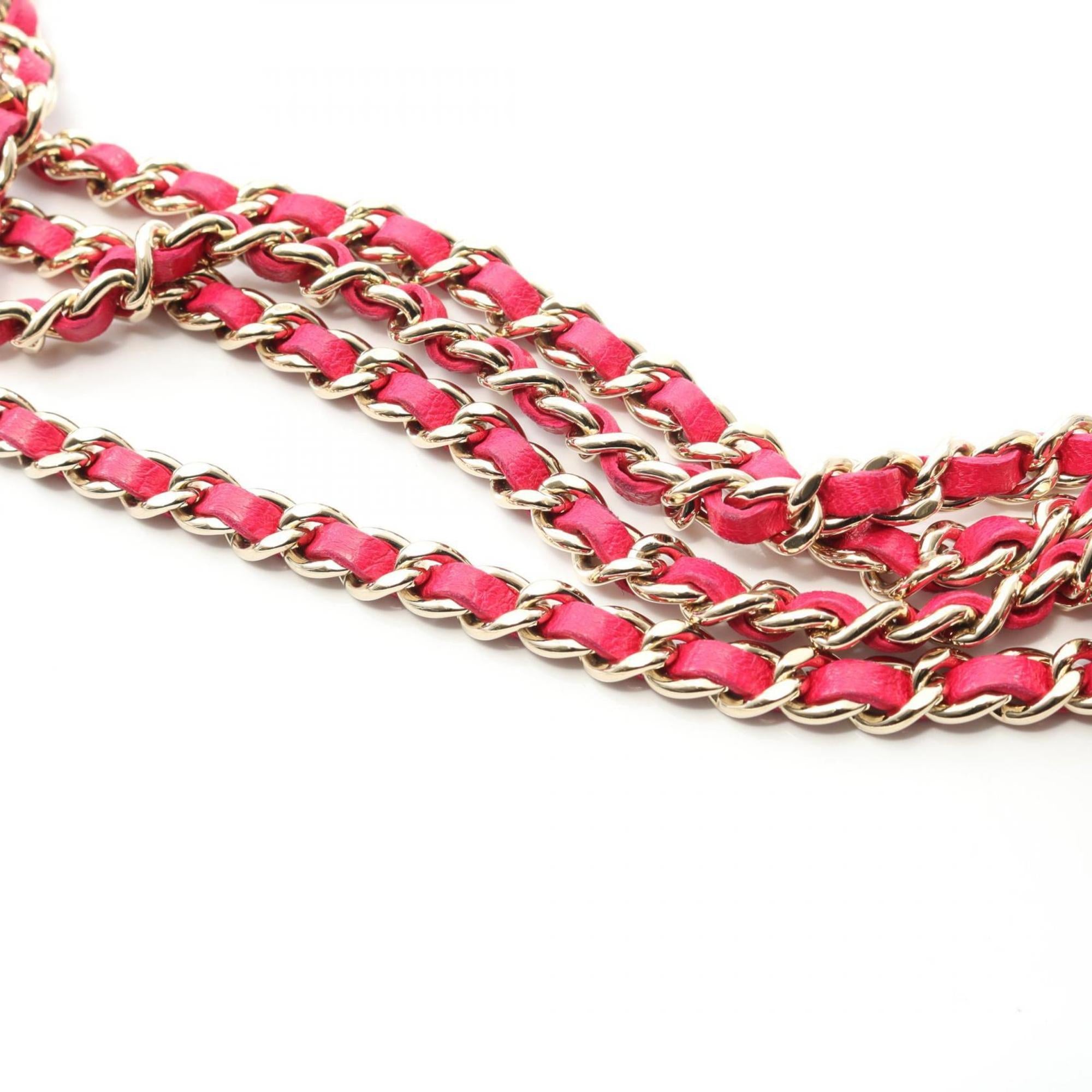 CHL Matelasse Shoulder Bag, Fabric, Women's, Pink