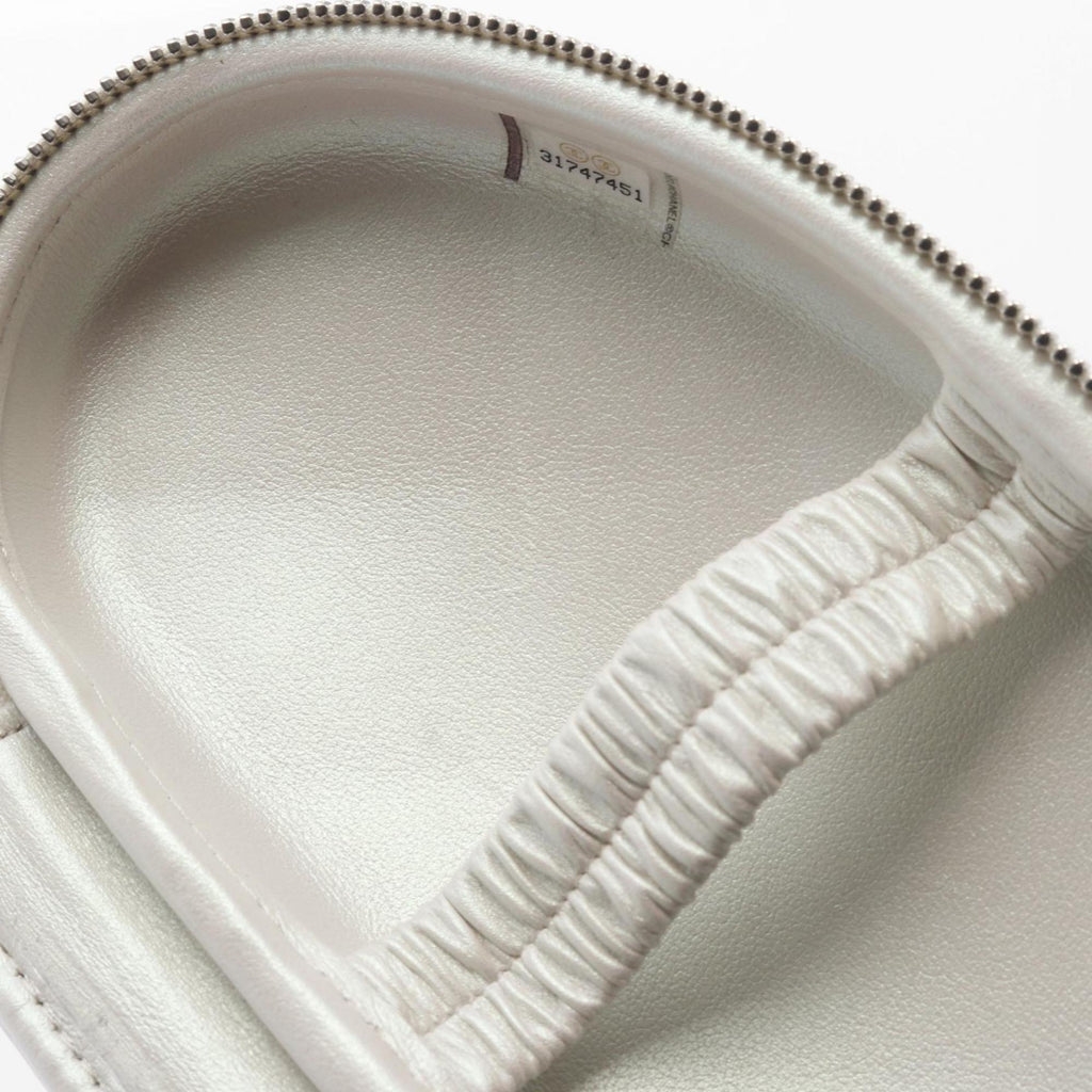 CHL Matelasse Leather Accessory for Women in White