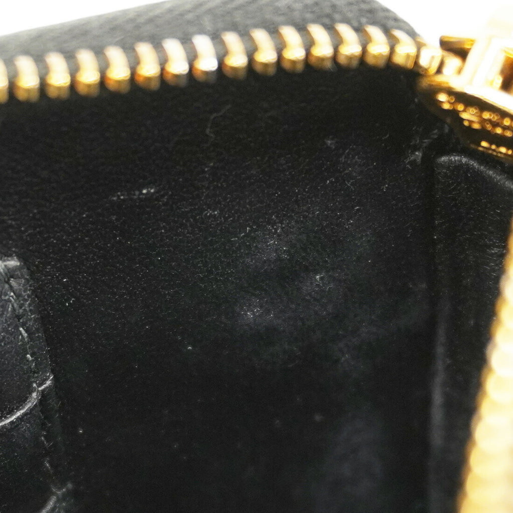 CRD Dior Cannage Leather Handbag, Black, 2-Way Bag for Women